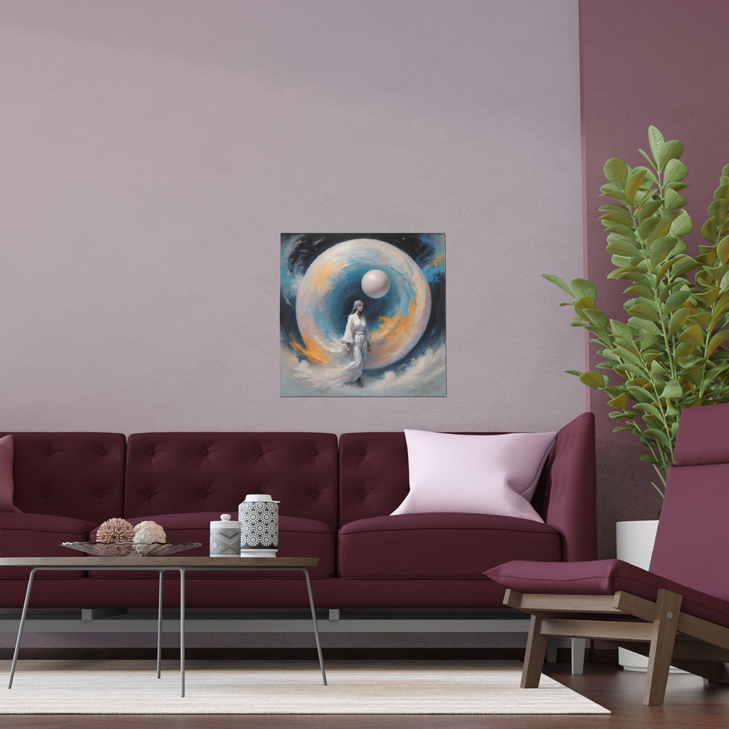 Indoor and Outdoor Silk Posters (Square 17)