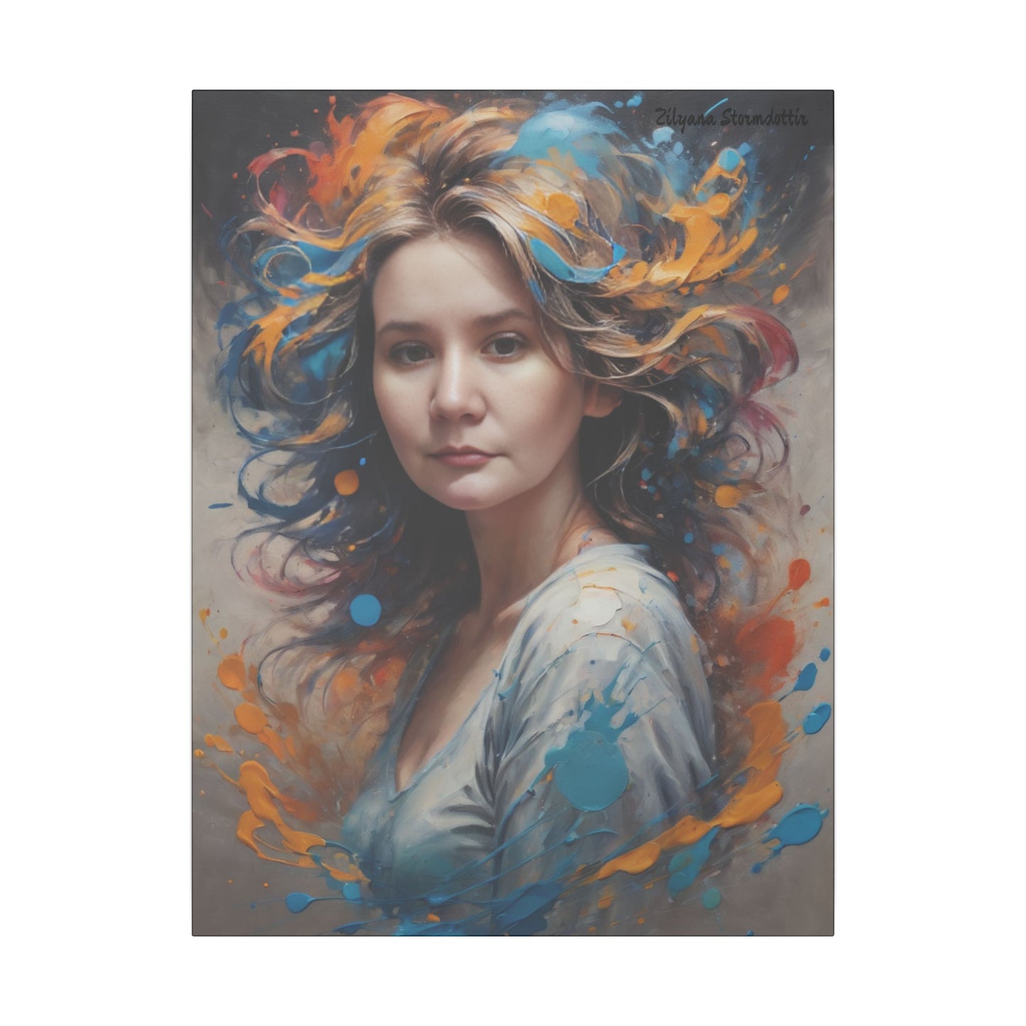 Zilyana Print Canvas (V.42)