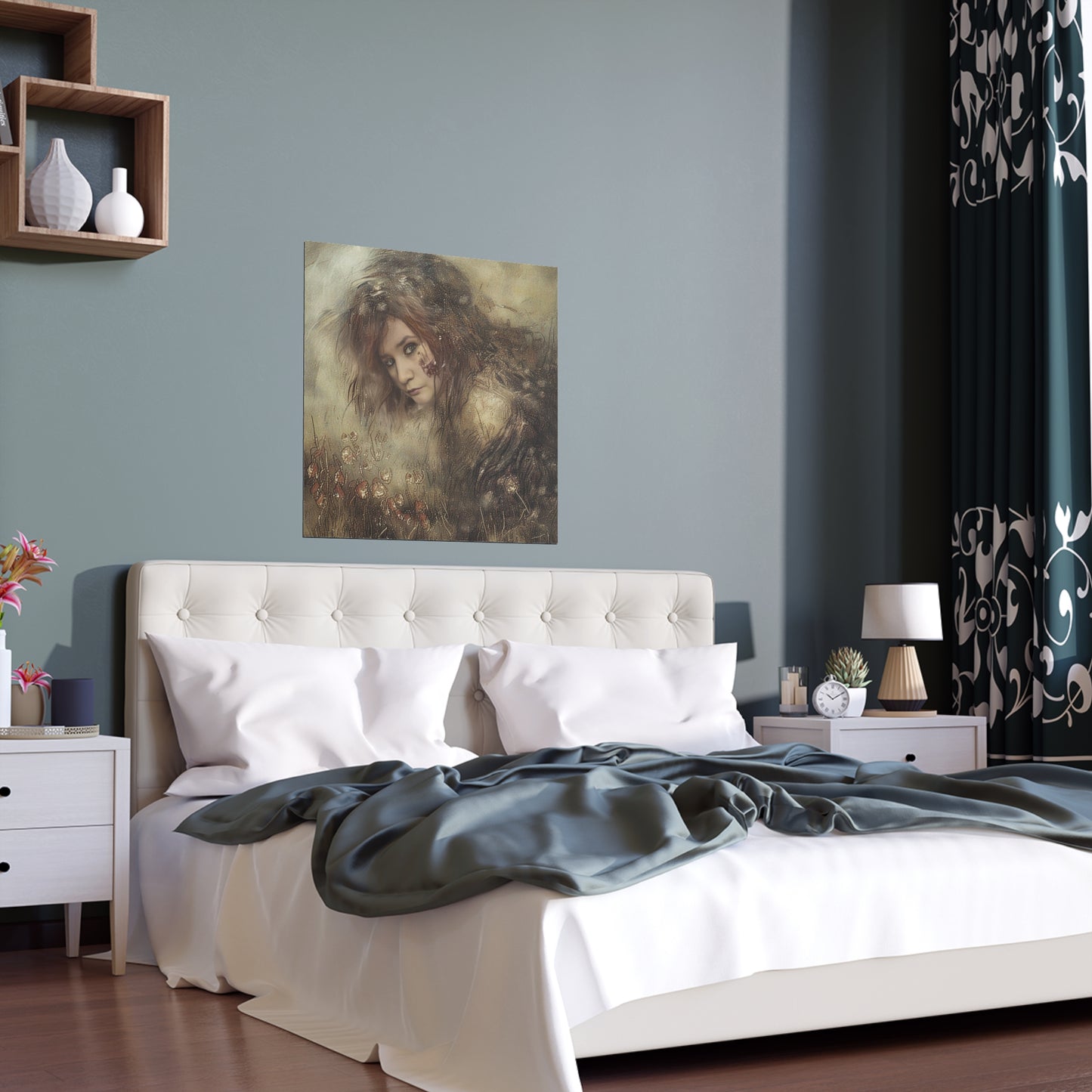 Indoor and Outdoor Silk Posters (Square 32)