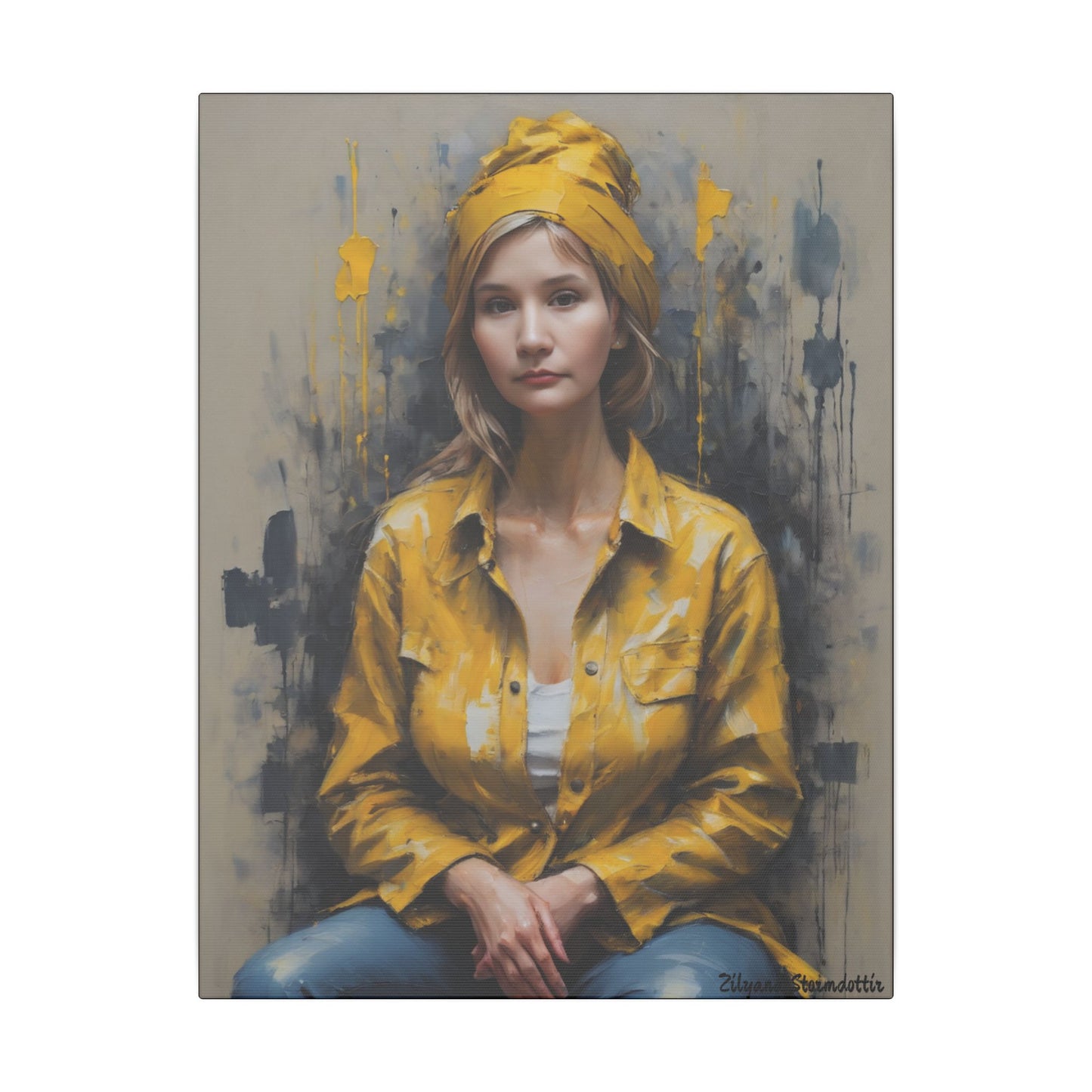 Zilyana Print Canvas (V.32)