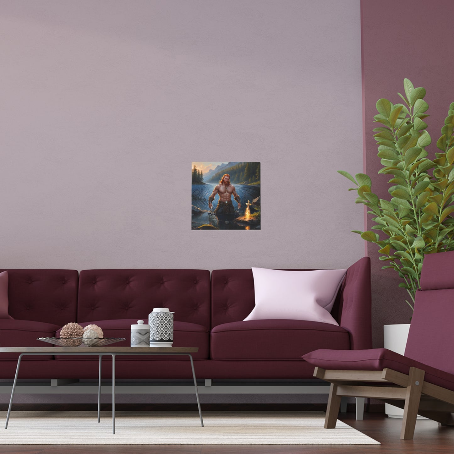 Indoor and Outdoor Silk Posters (Square 2)