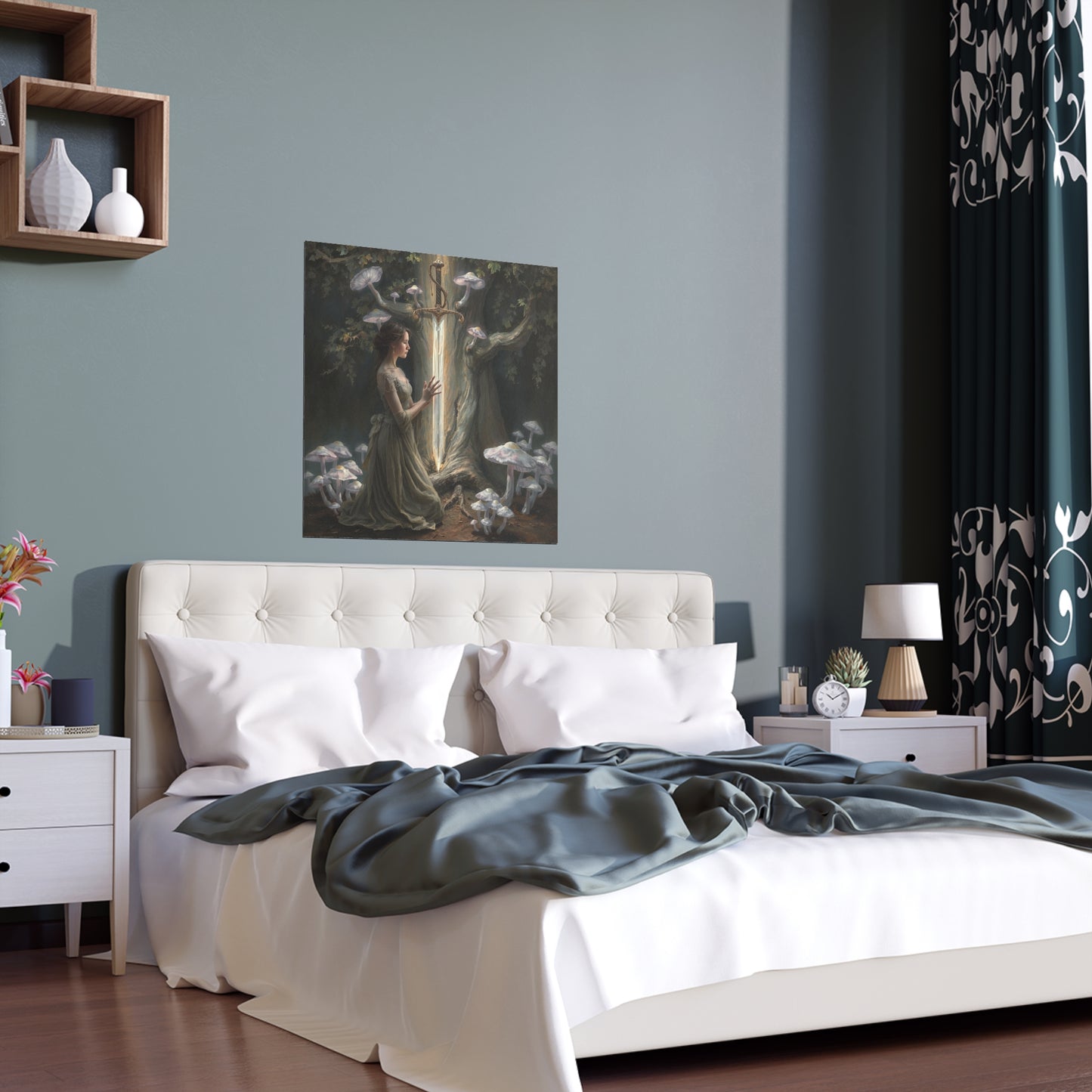 Indoor and Outdoor Silk Posters (Square 27)