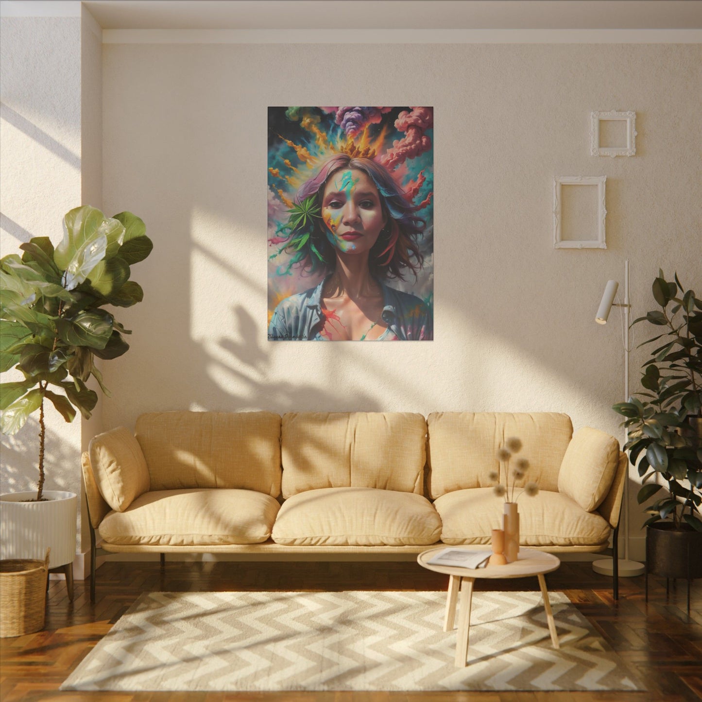 Zilyana Print Canvas (V.21)