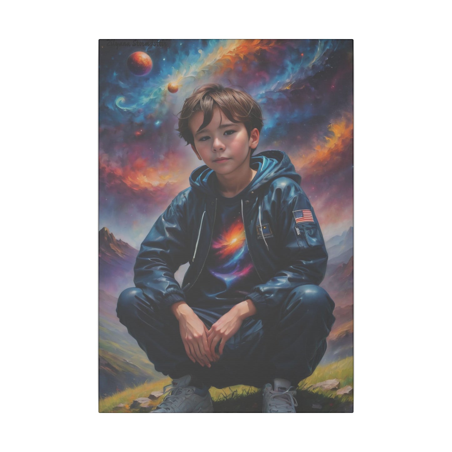 Zilyana Print Canvas (V.41)