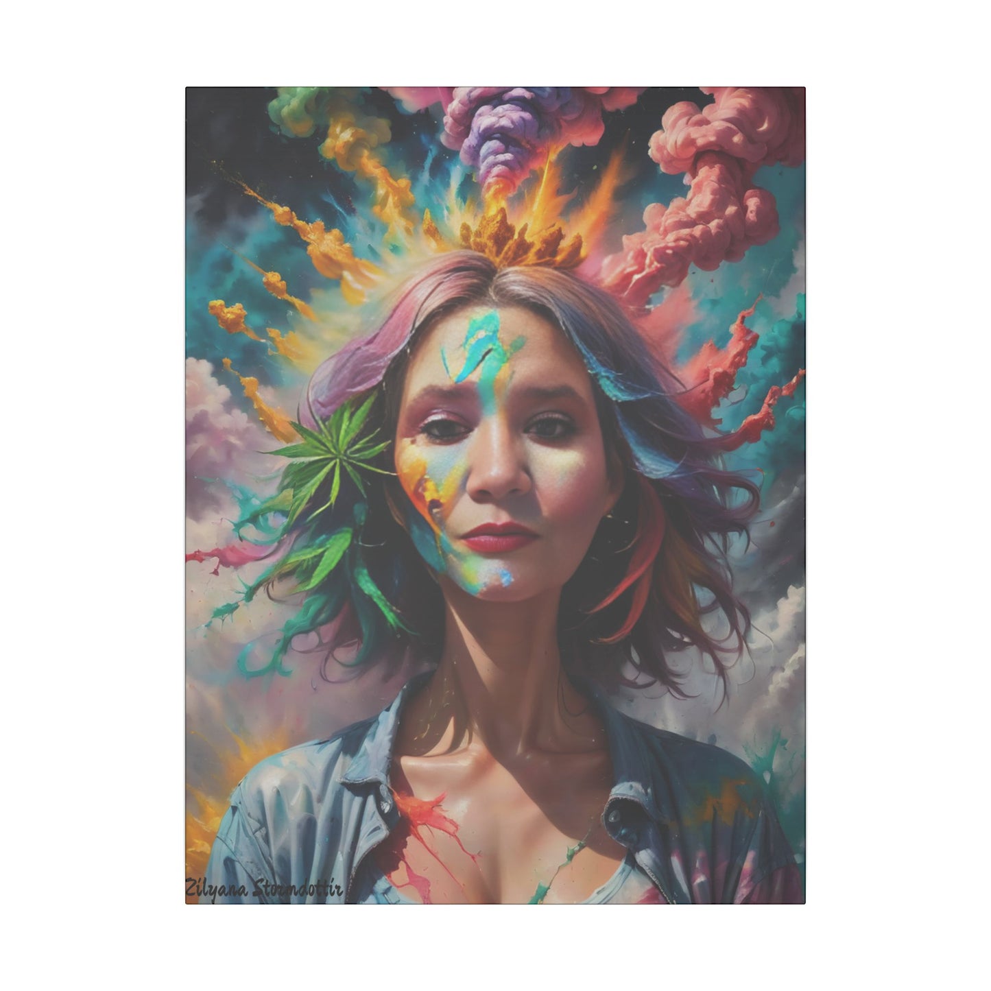 Zilyana Print Canvas (V.21)