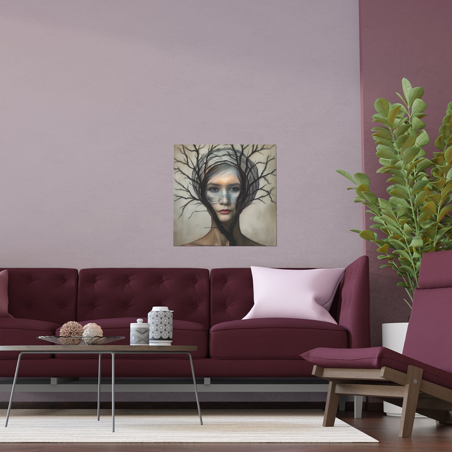 Indoor and Outdoor Silk Posters (Square 31)