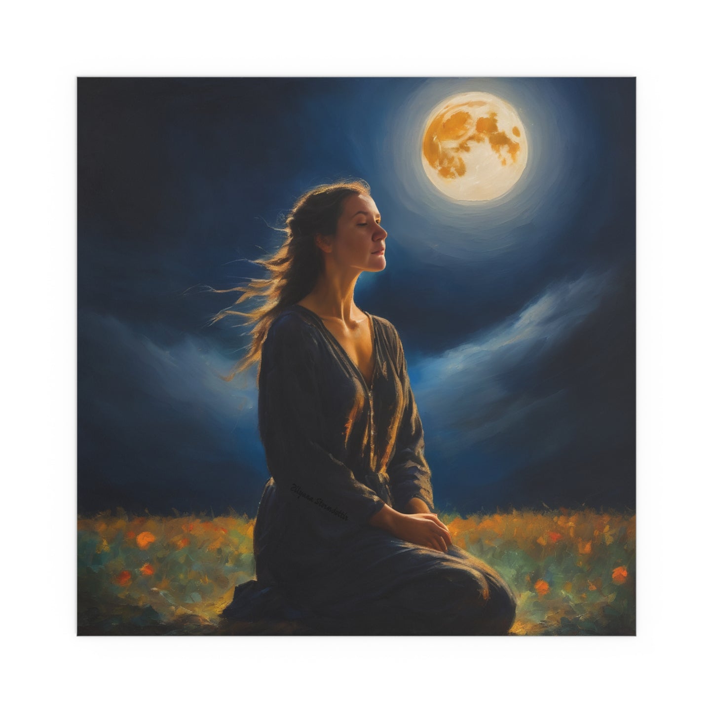 Indoor and Outdoor Silk Posters (Square 33)