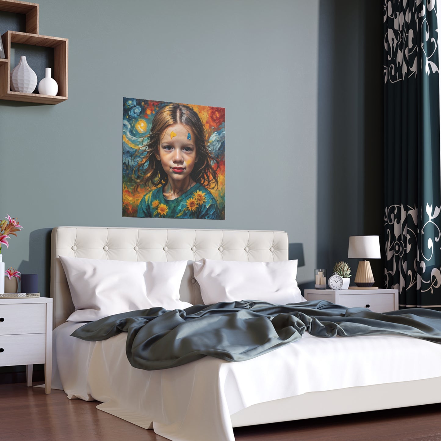 Indoor and Outdoor Silk Posters (Square 12)