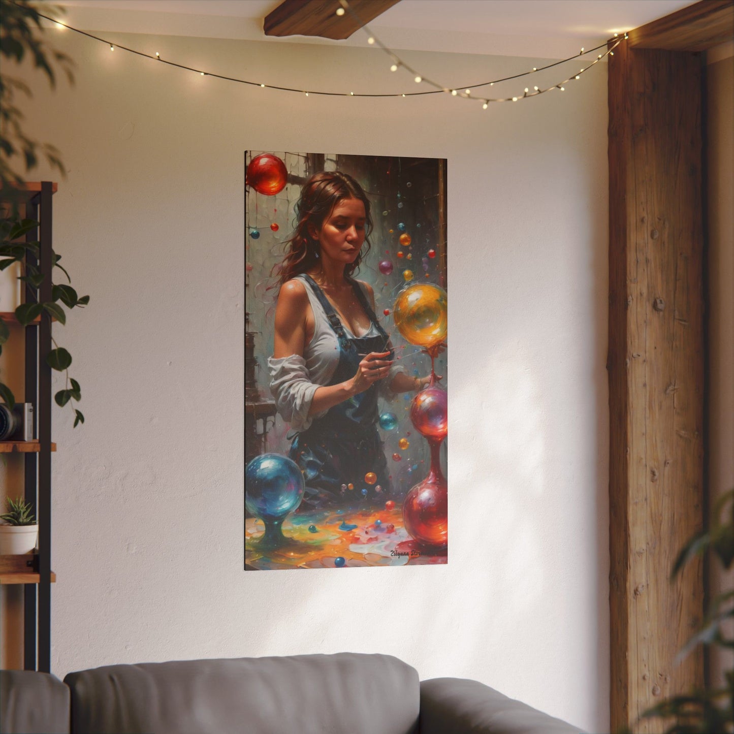 Zilyana Print Canvas (V.44)