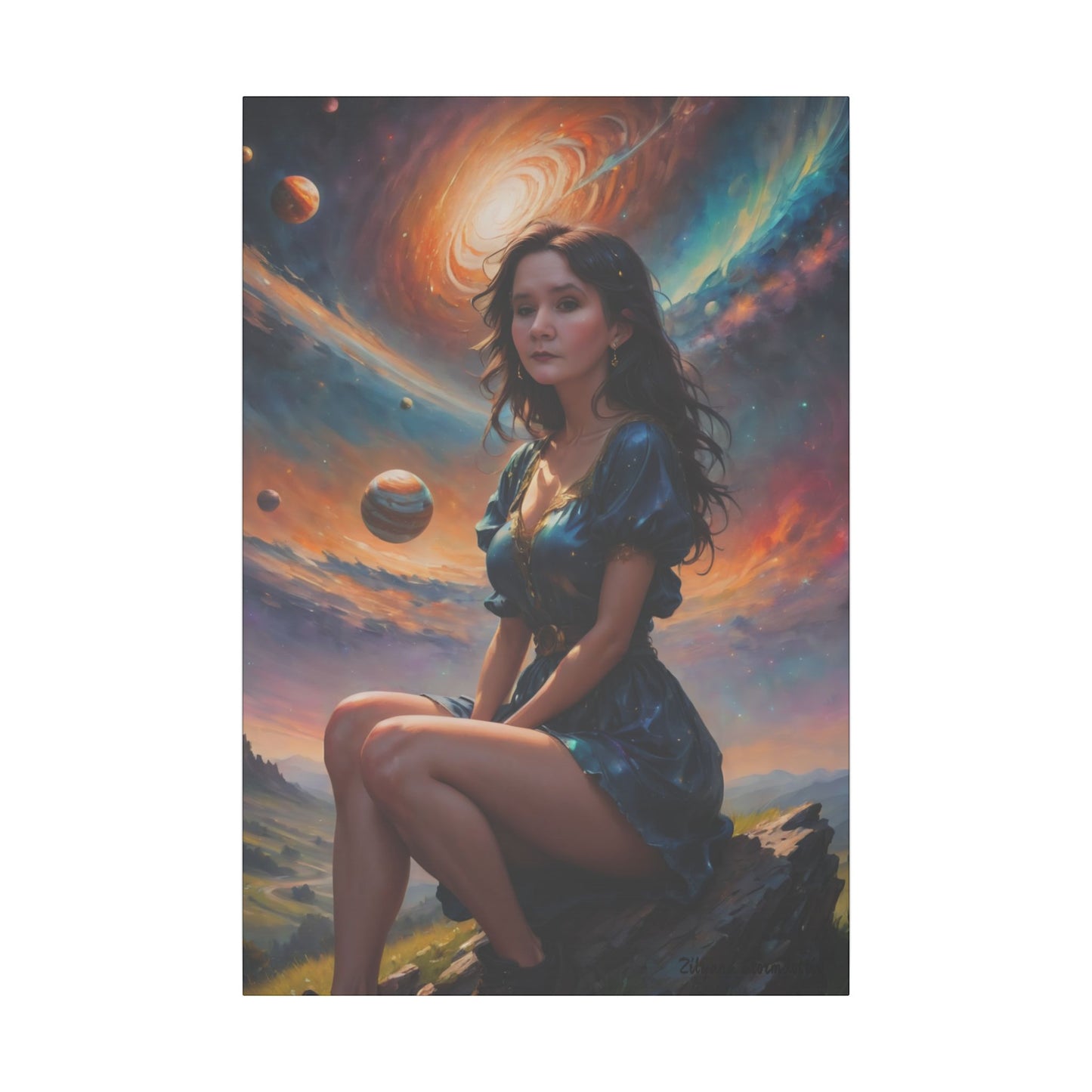 Zilyana Print Canvas (V.37)