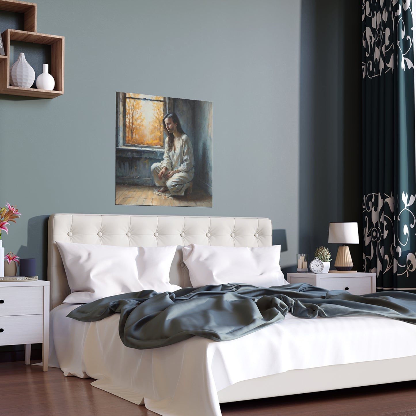 Indoor and Outdoor Silk Posters (Square 15)