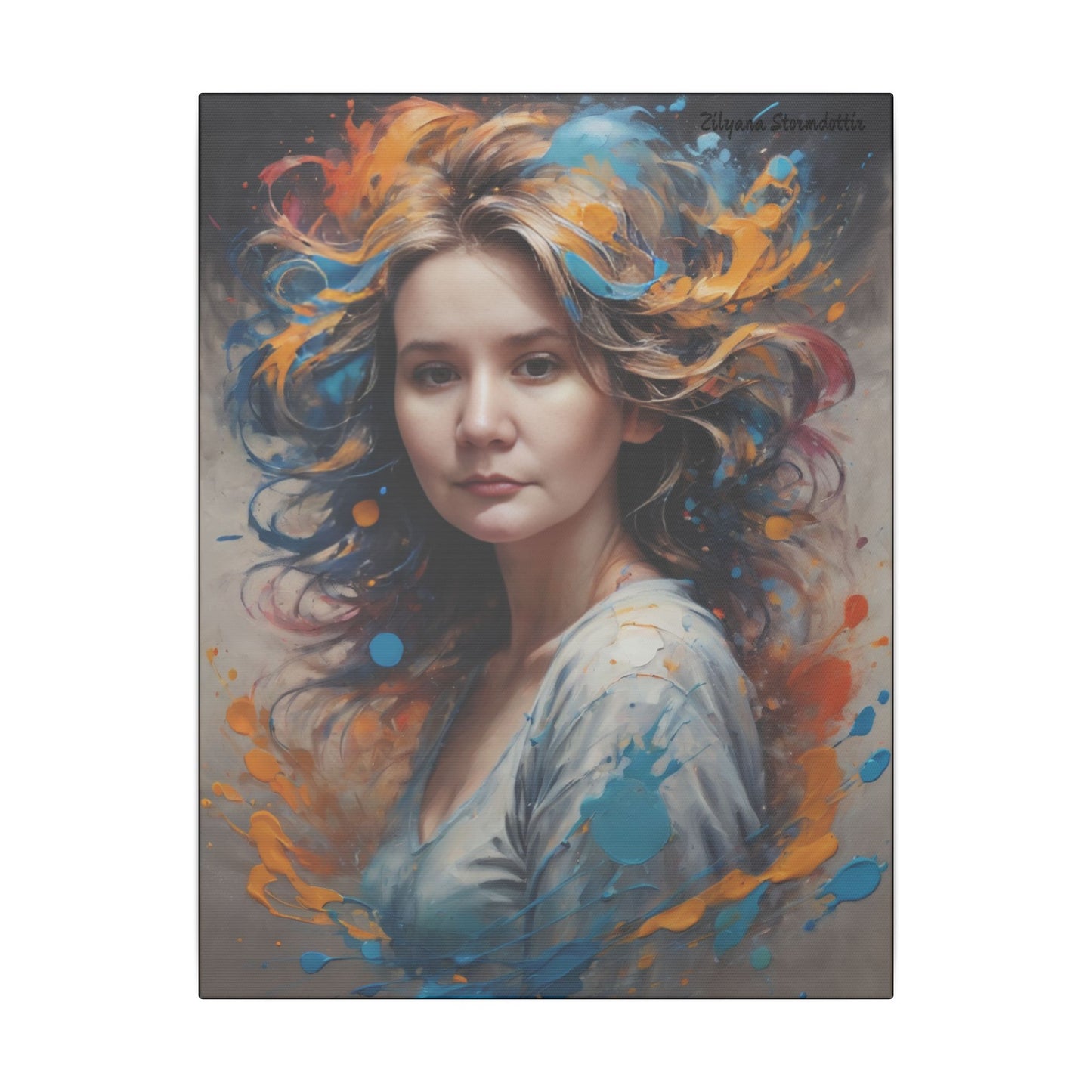 Zilyana Print Canvas (V.42)