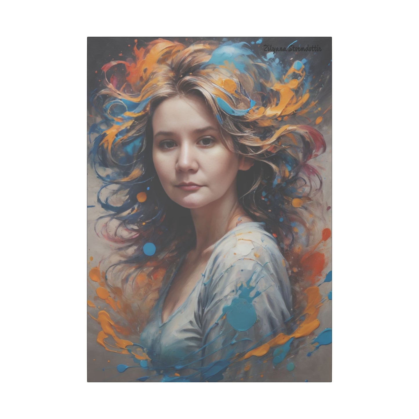 Zilyana Print Canvas (V.42)