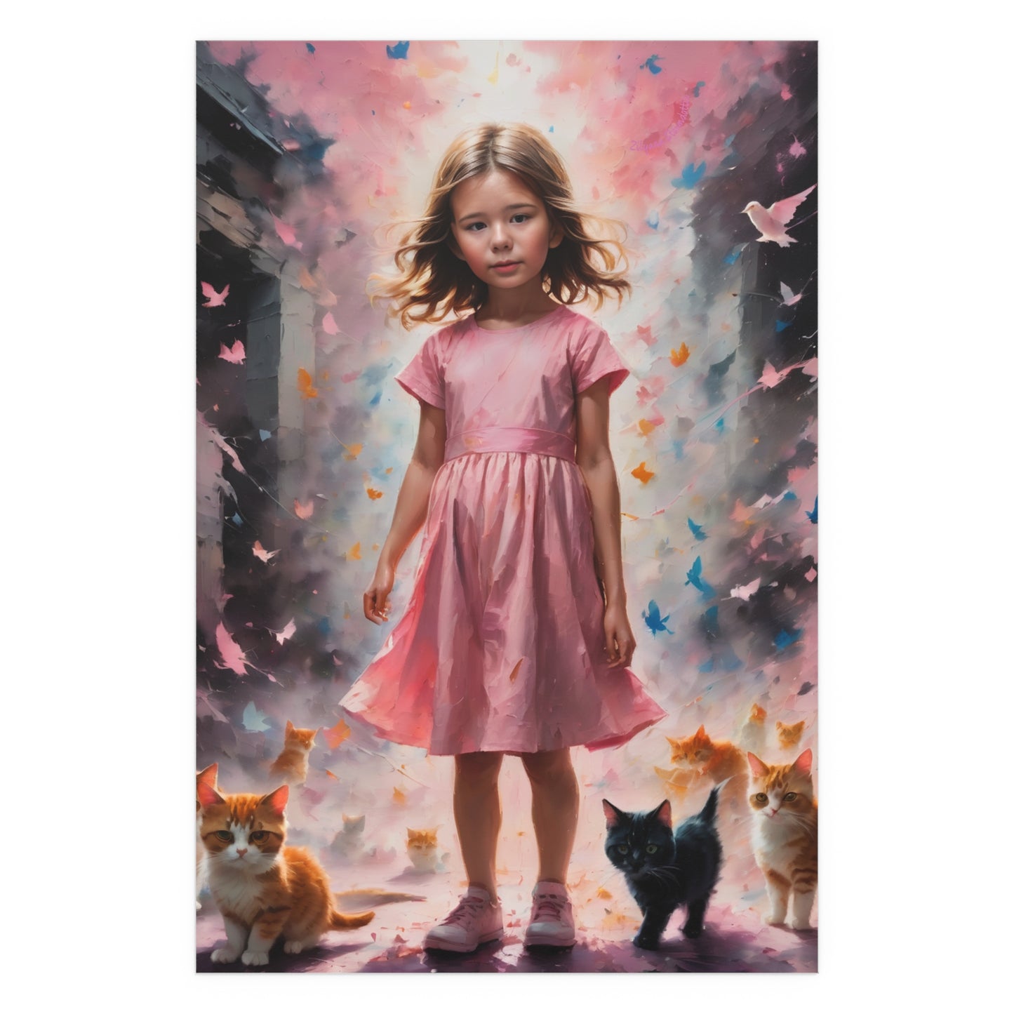 Indoor and Outdoor Silk Posters (Vertical 18)