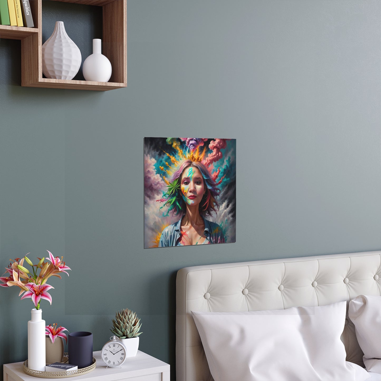 Indoor and Outdoor Silk Posters (Square 10)