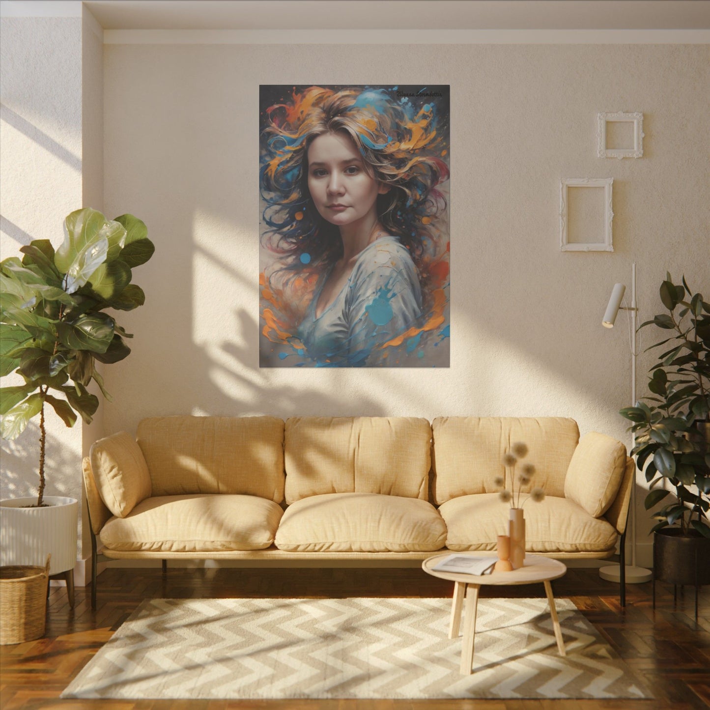 Zilyana Print Canvas (V.42)