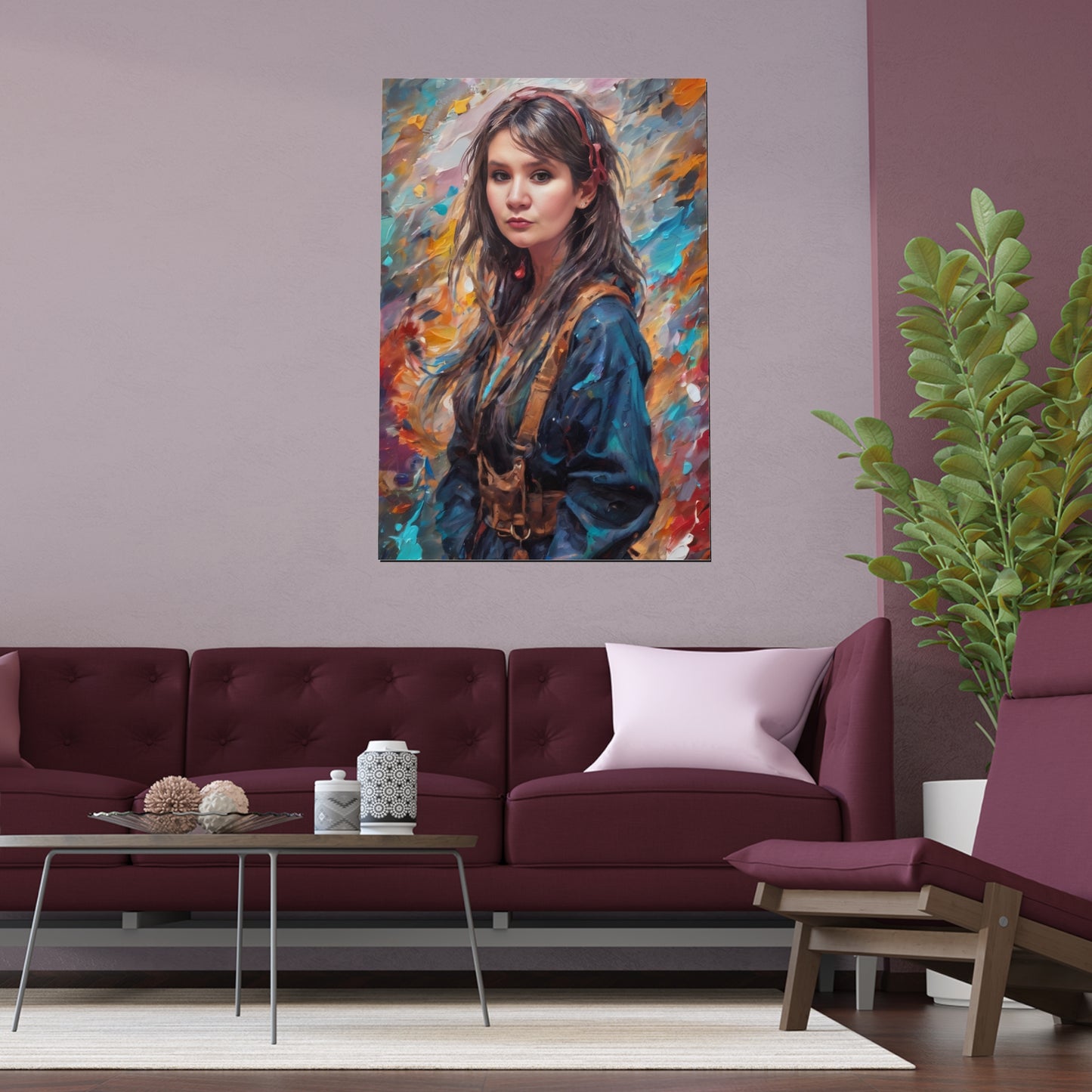 Indoor and Outdoor Silk Posters (Vertical 1)
