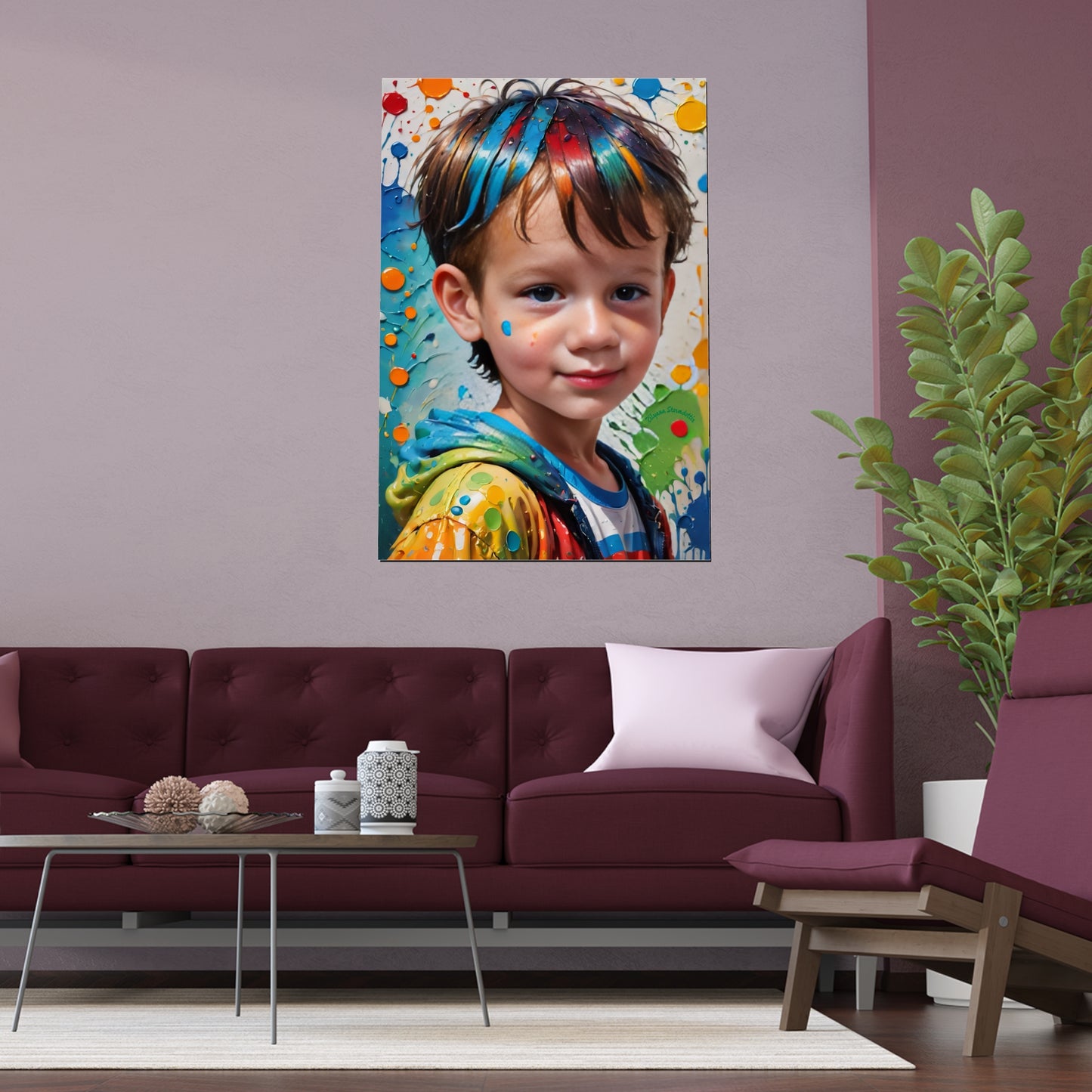 Indoor and Outdoor Silk Posters (Vertical 36)
