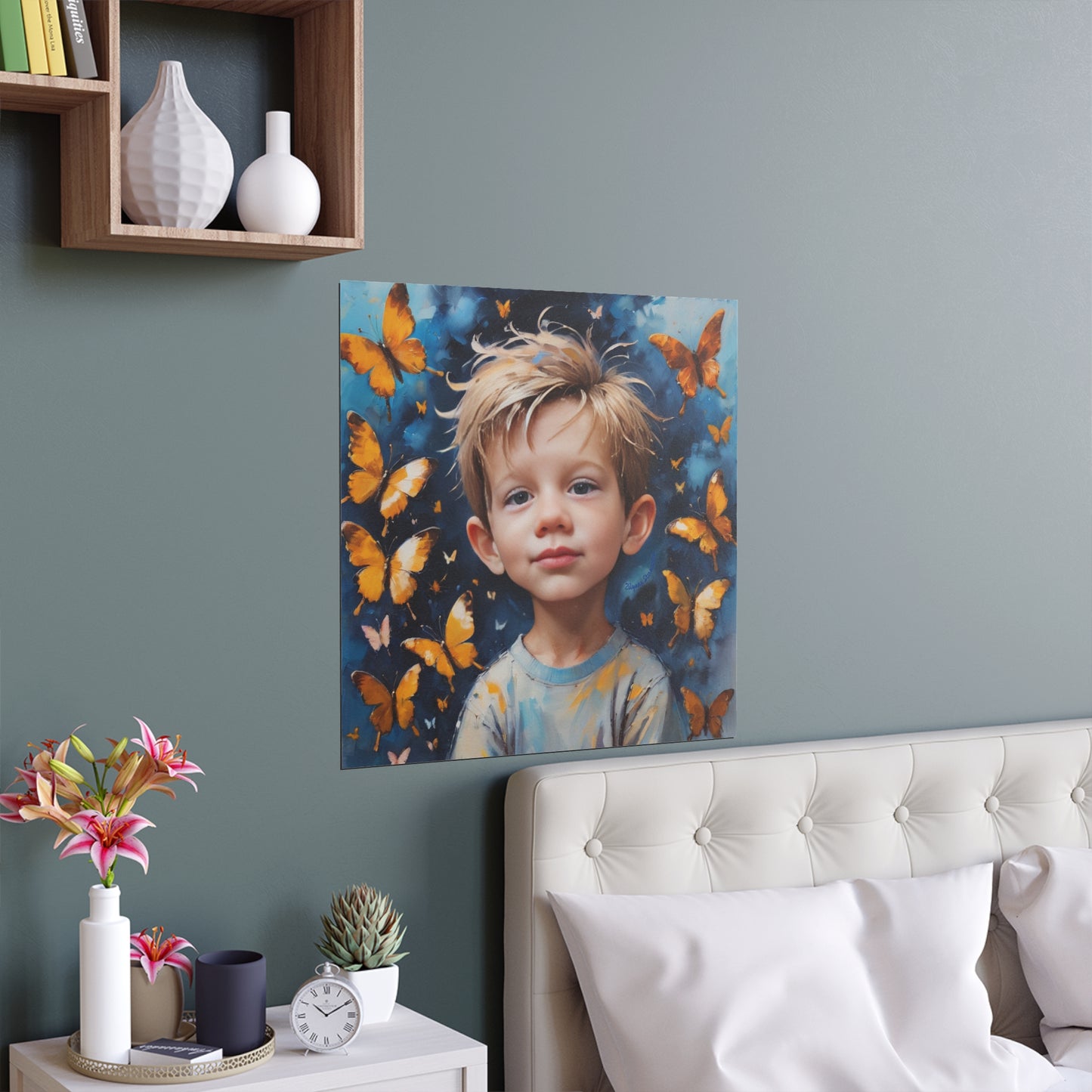 Indoor and Outdoor Silk Posters (Square 13)