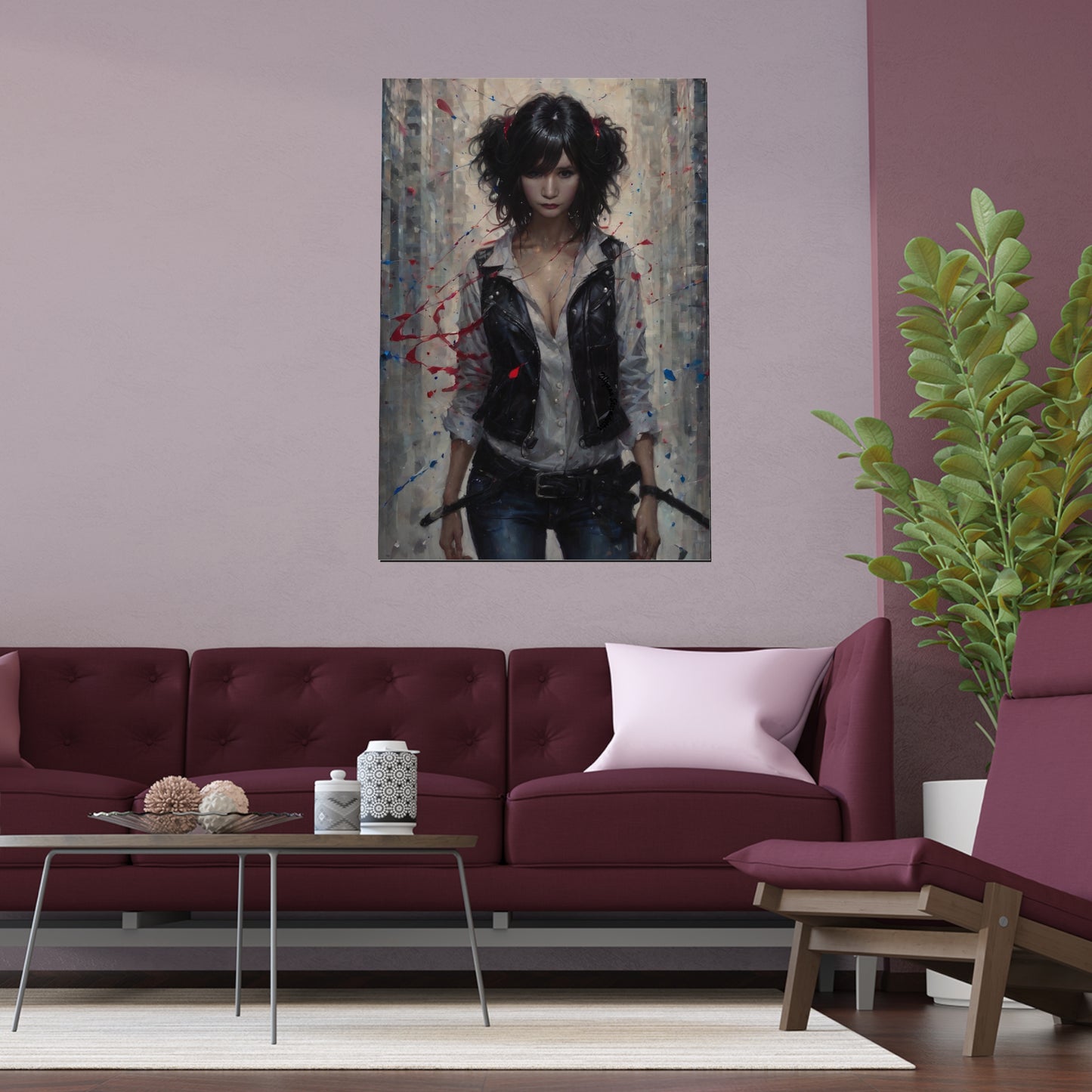 Indoor and Outdoor Silk Posters (Vertical 33)