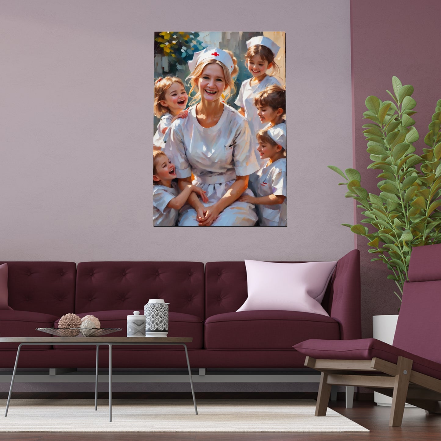 Indoor and Outdoor Silk Posters (Vertical 46)