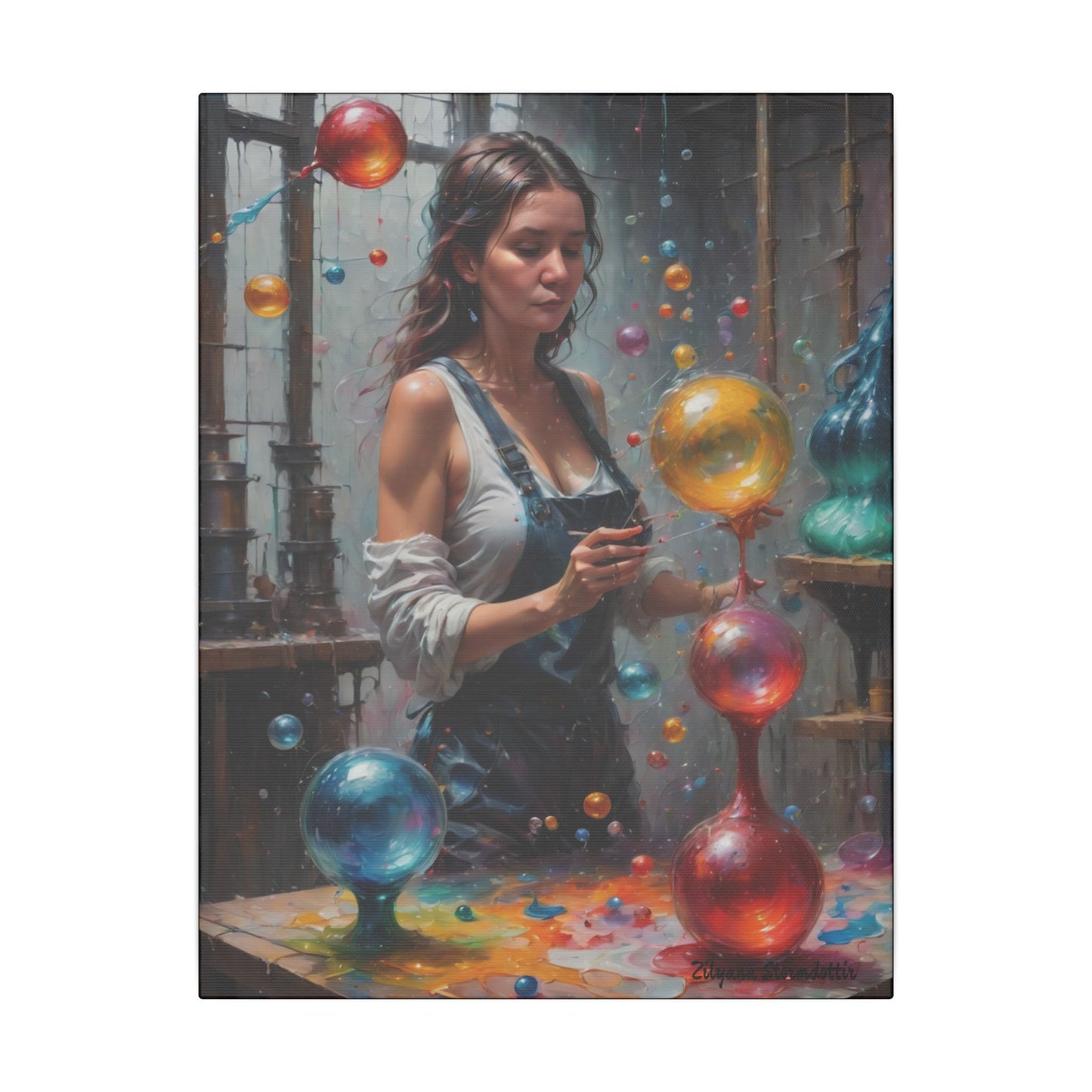 Zilyana Print Canvas (V.44)