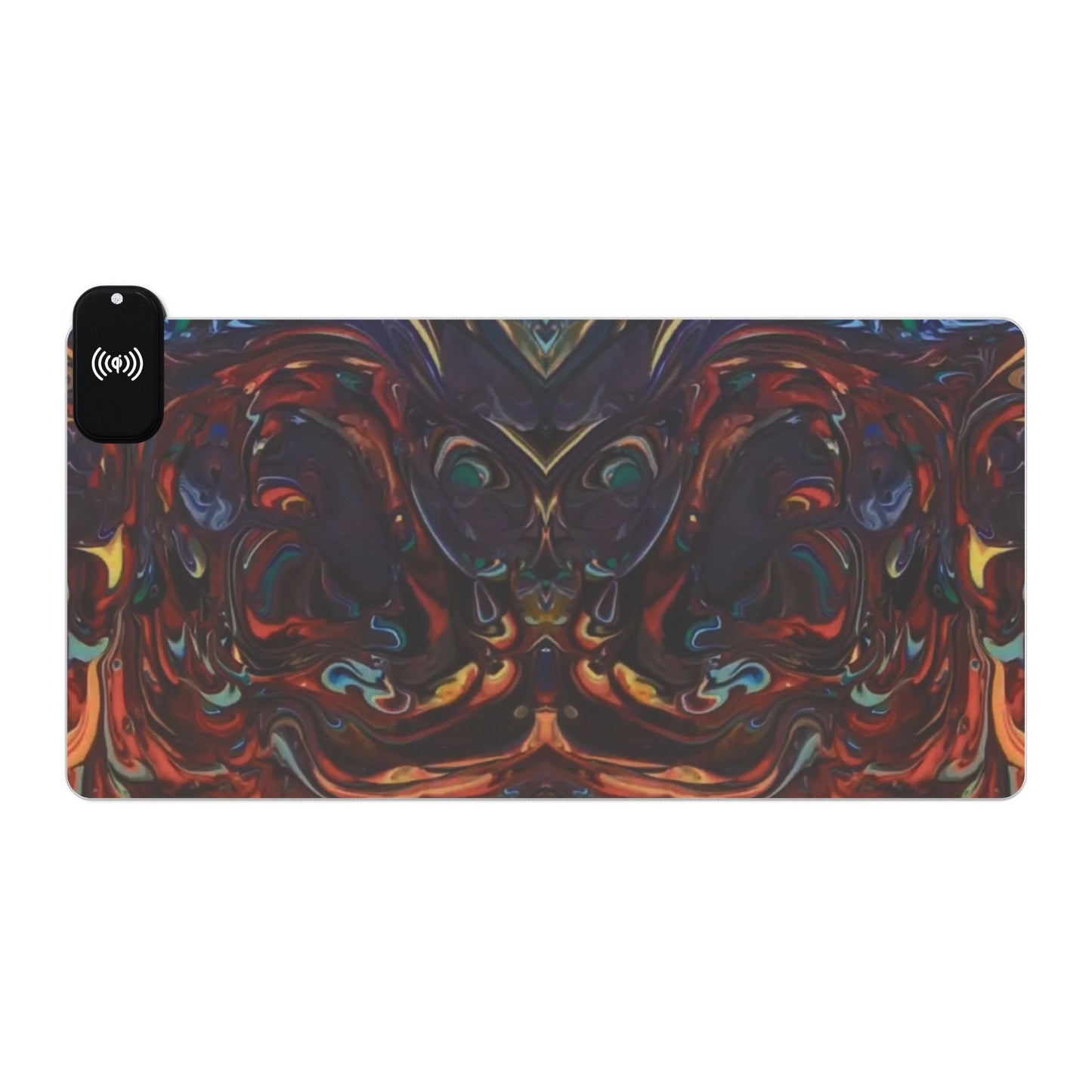 LED Gaming Mouse Pad, Wireless Charging