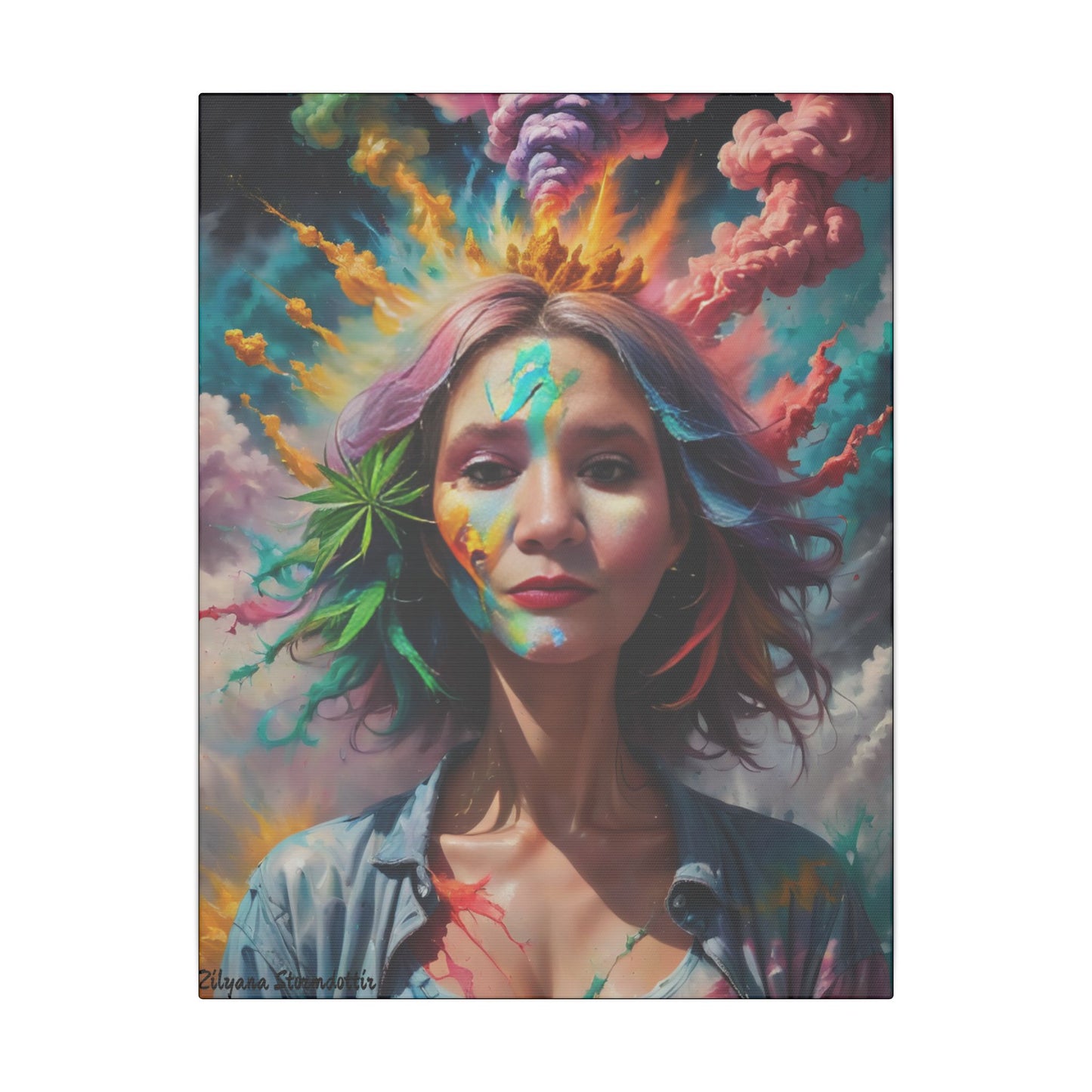 Zilyana Print Canvas (V.21)