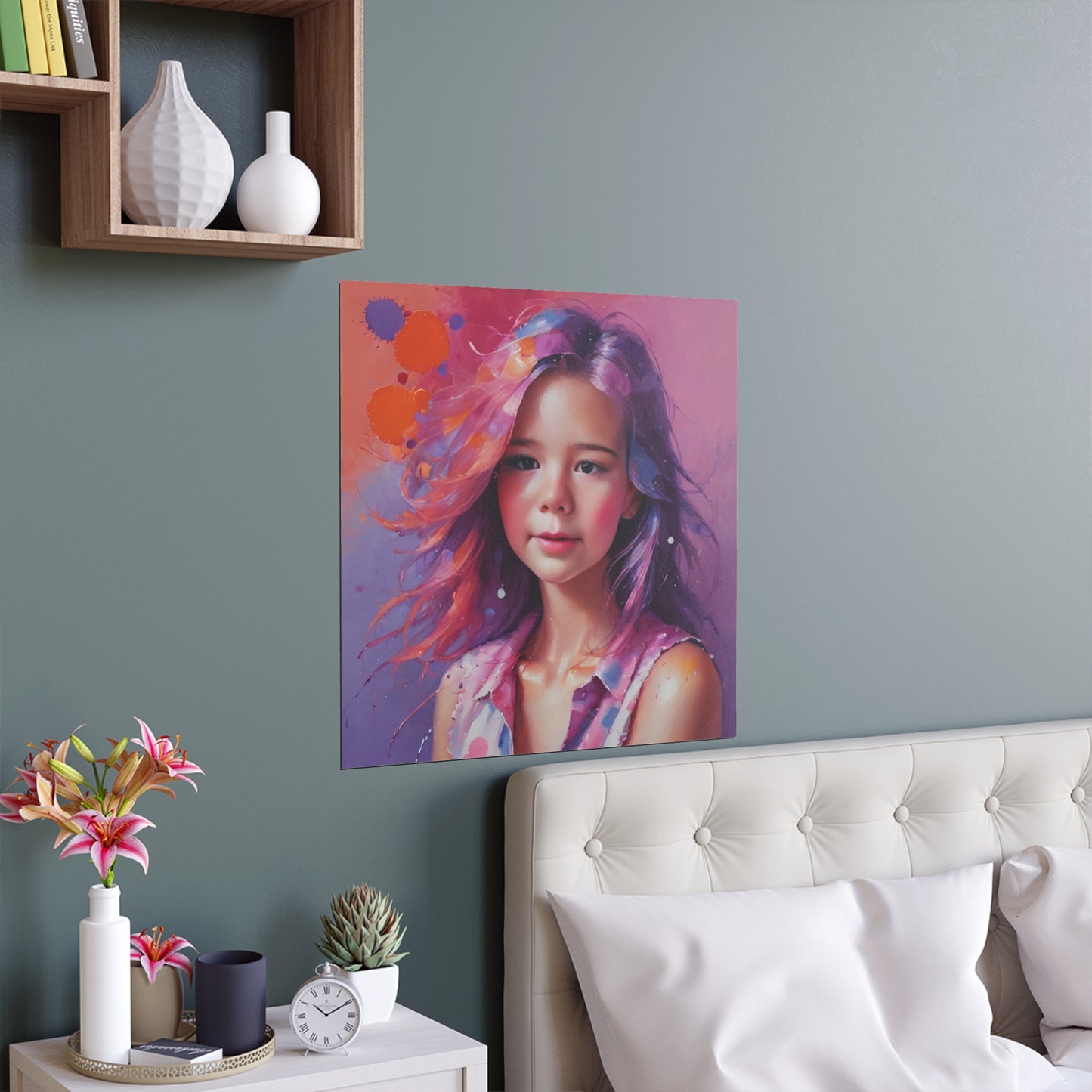Indoor and Outdoor Silk Posters (Square 16)