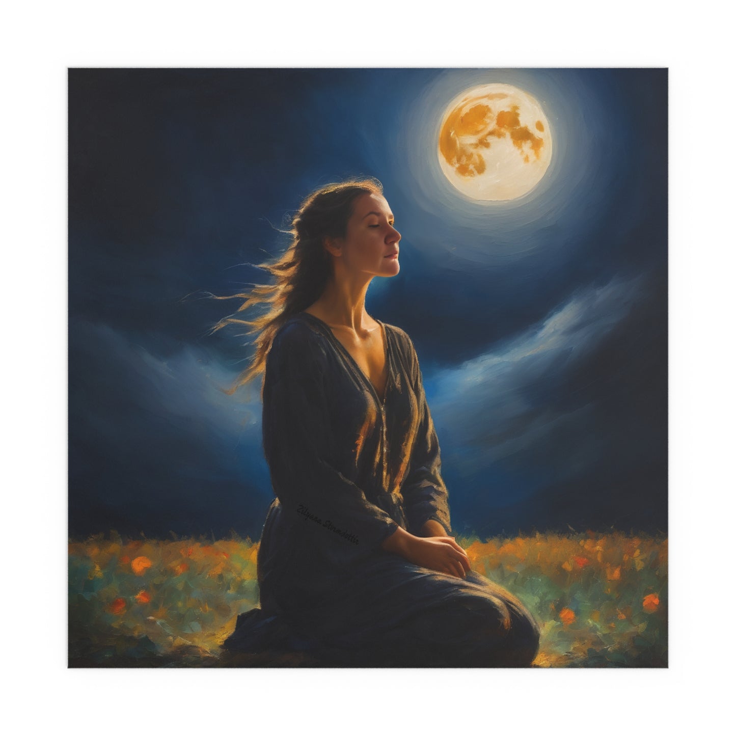 Indoor and Outdoor Silk Posters (Square 33)