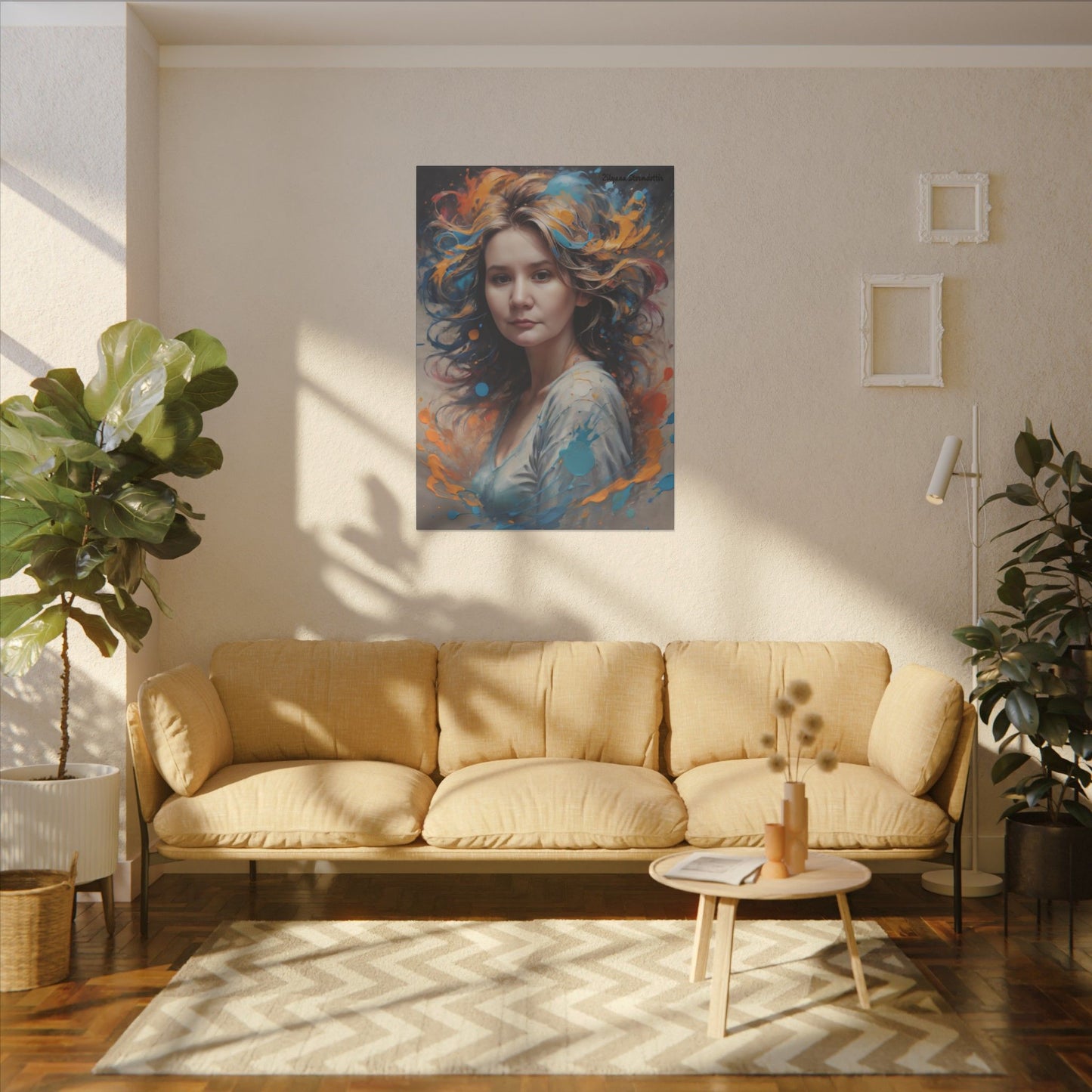 Zilyana Print Canvas (V.42)
