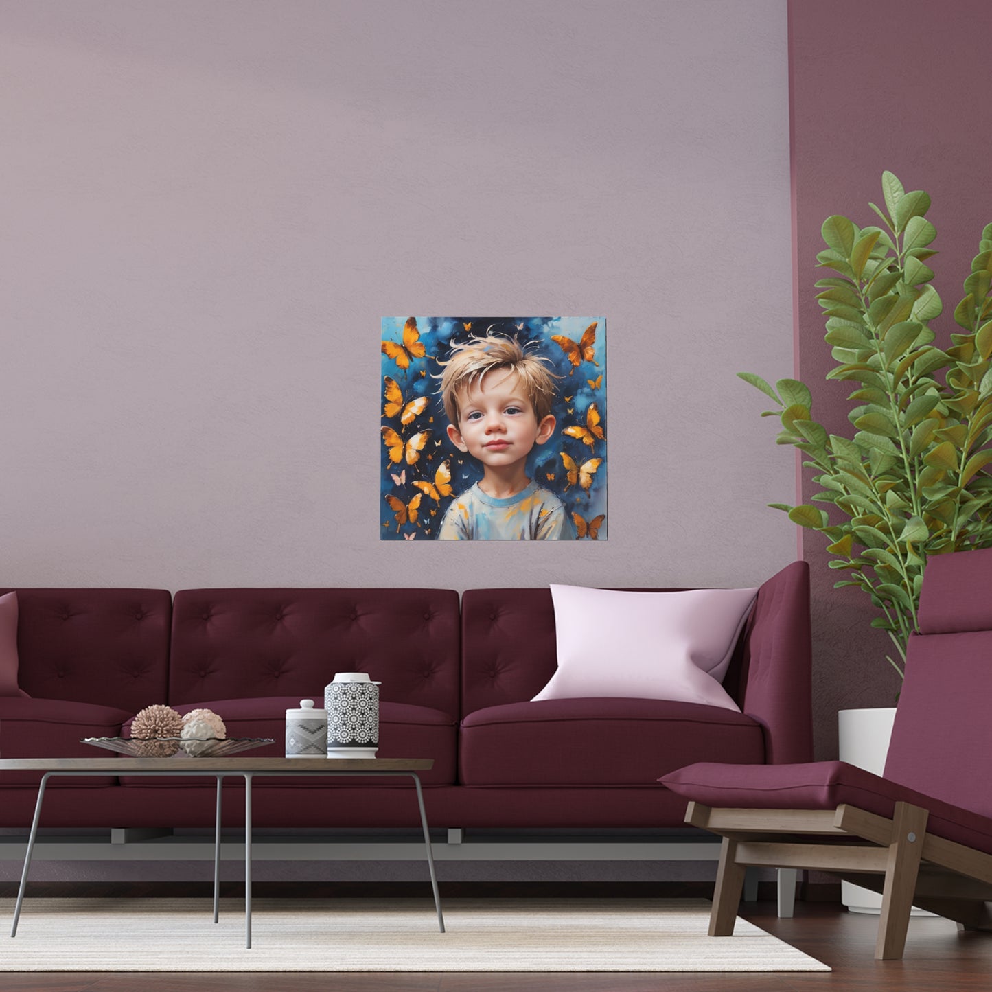 Indoor and Outdoor Silk Posters (Square 13)