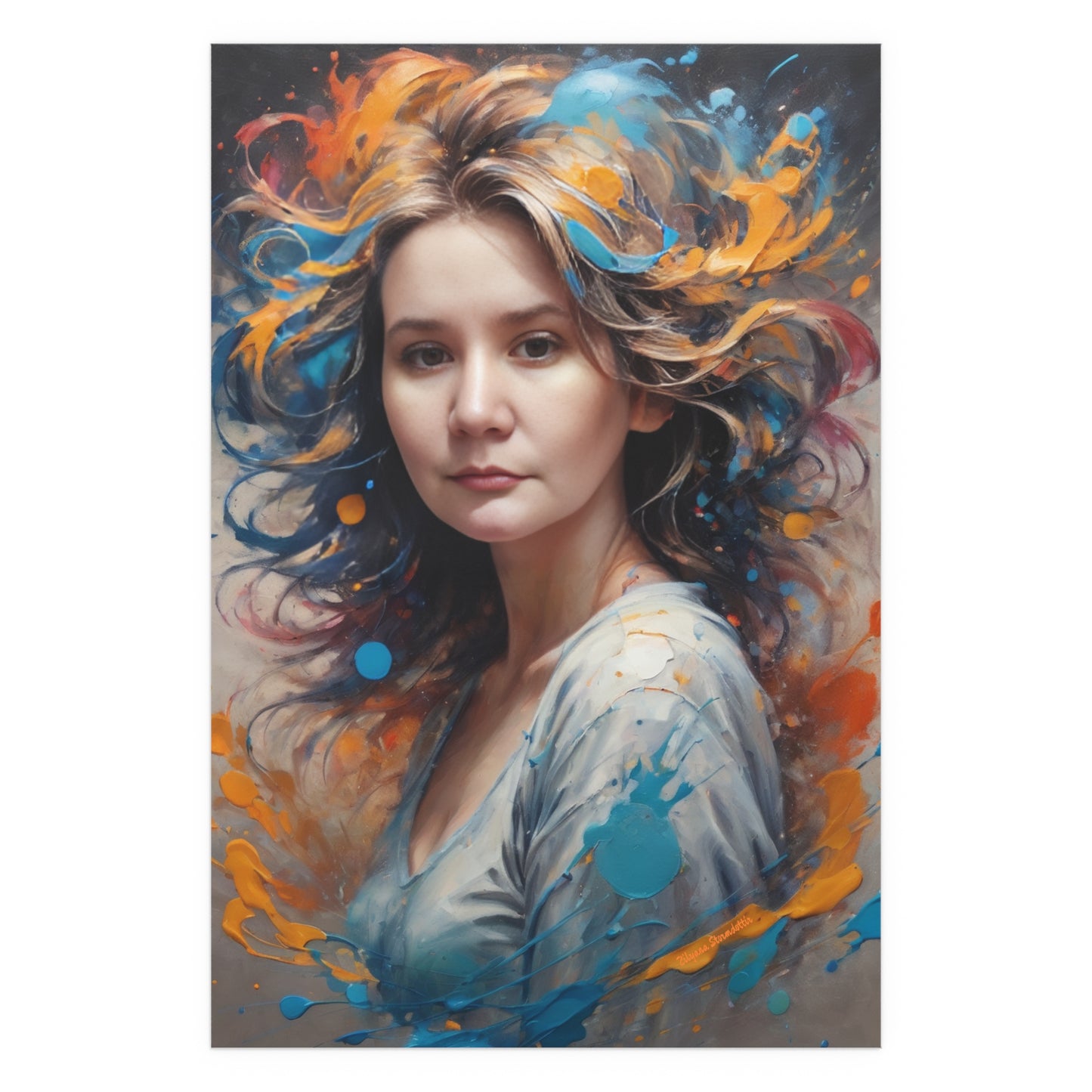Indoor and Outdoor Silk Posters (Vertical 45)
