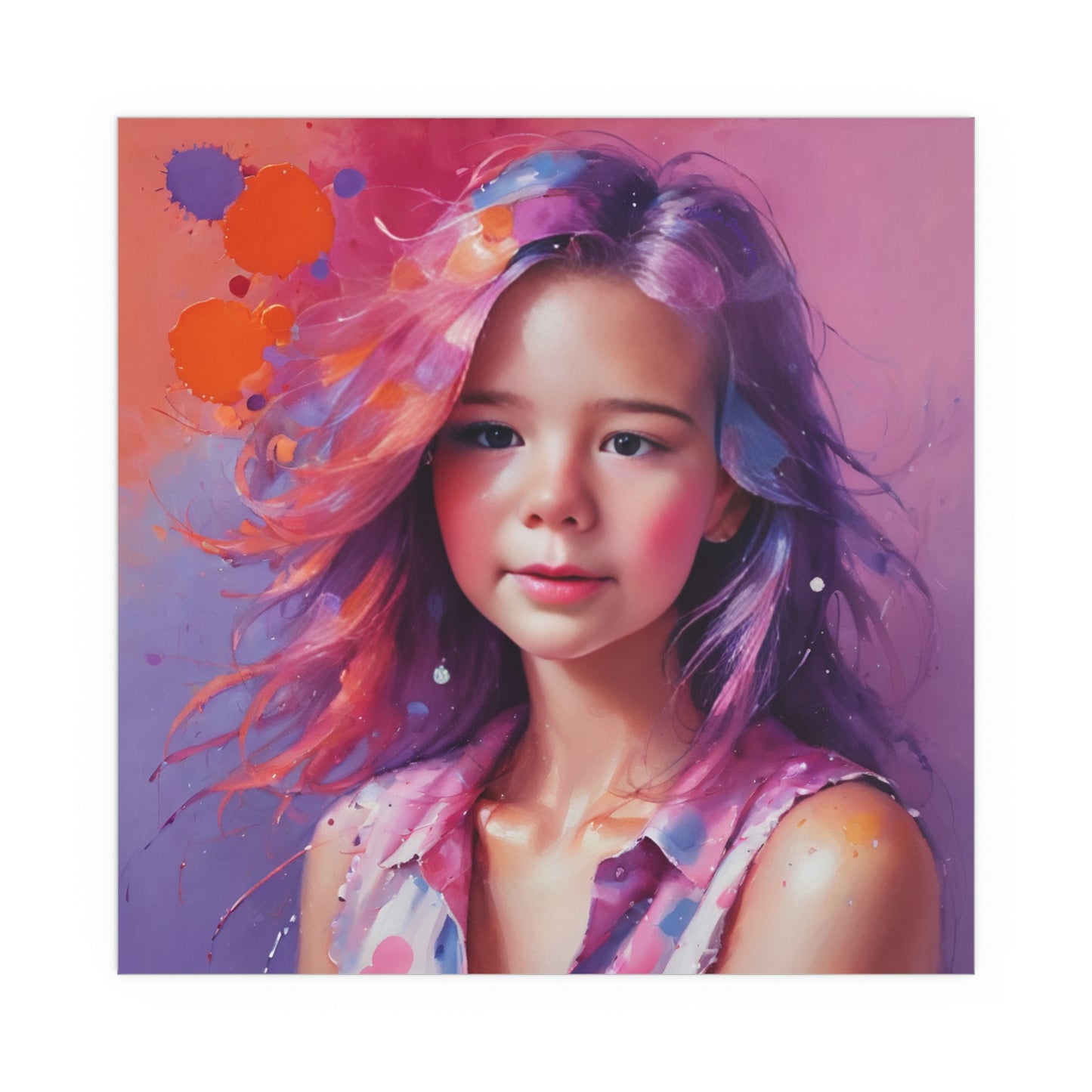 Indoor and Outdoor Silk Posters (Square 16)
