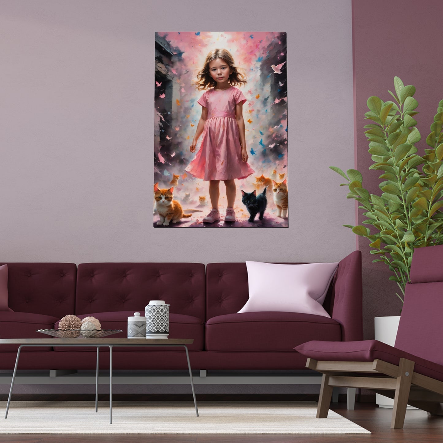 Indoor and Outdoor Silk Posters (Vertical 18)