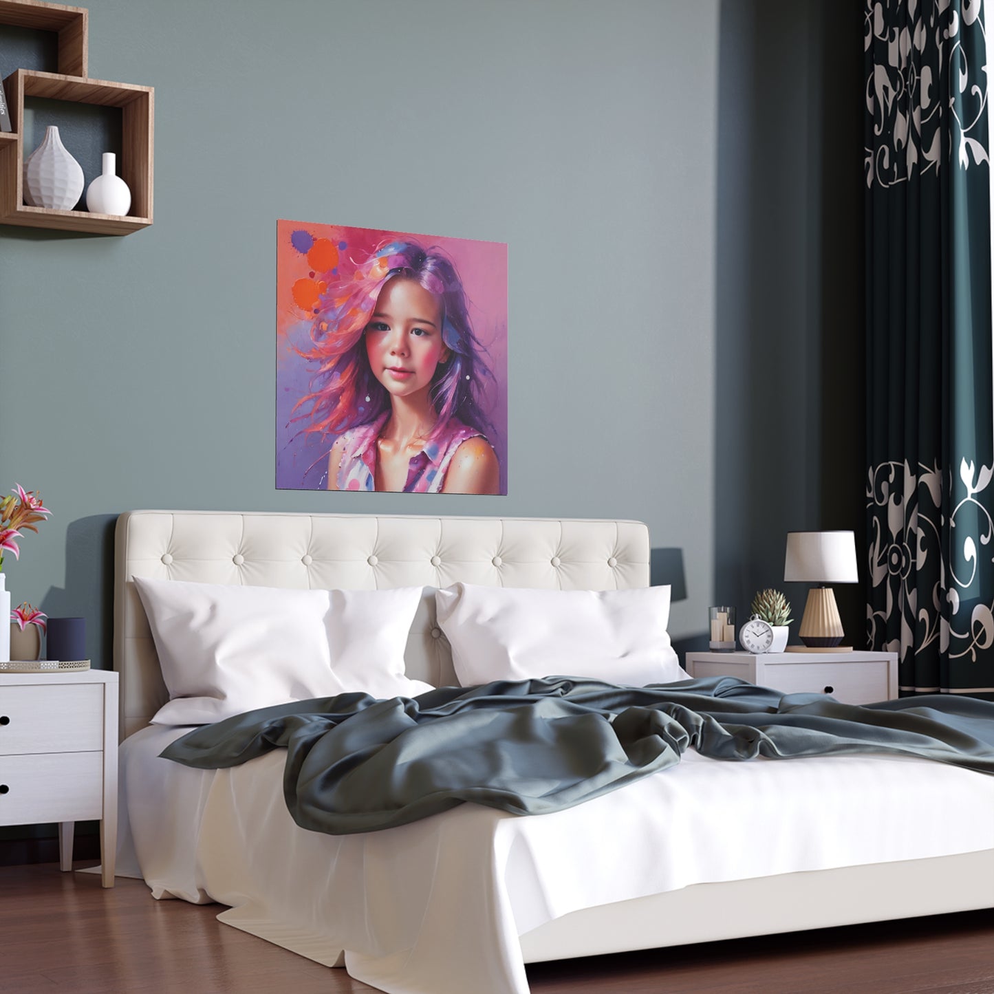 Indoor and Outdoor Silk Posters (Square 16)