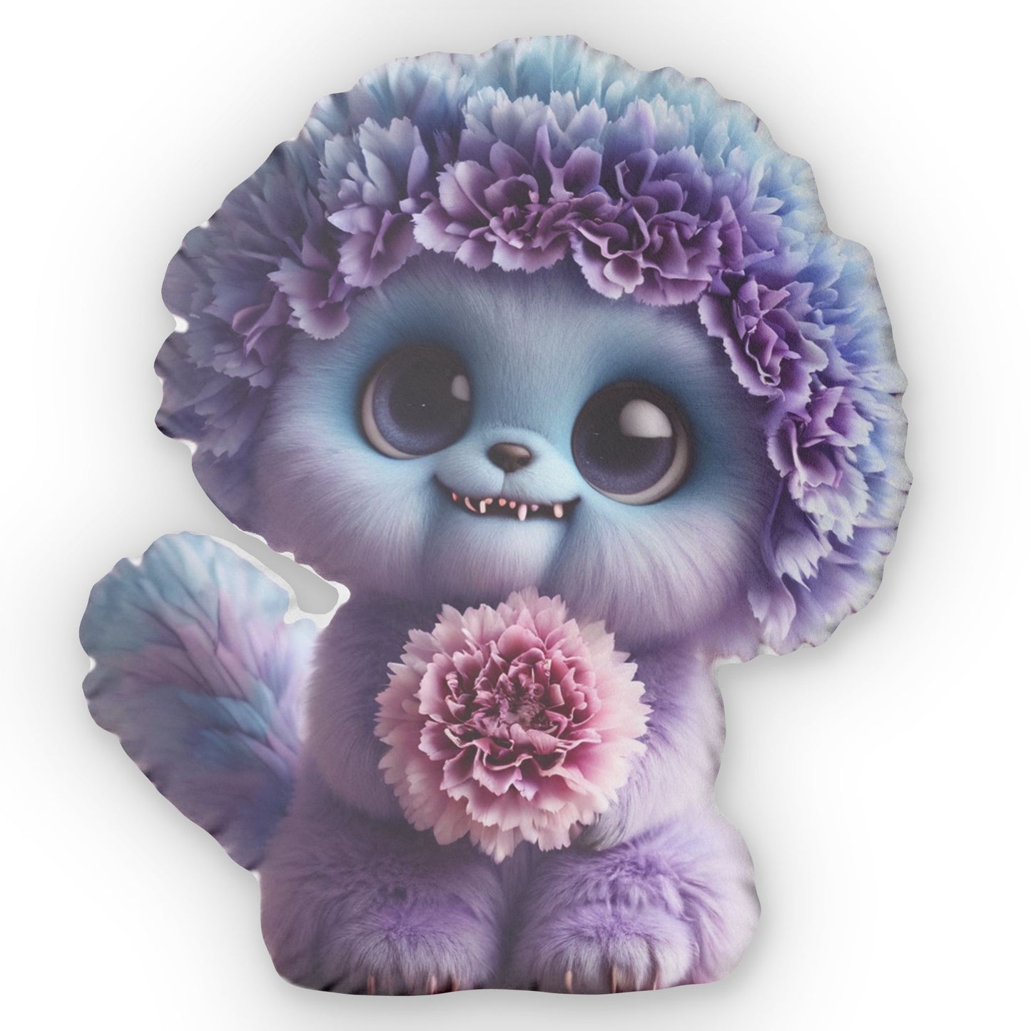 Flower Monster Shaped Pillows