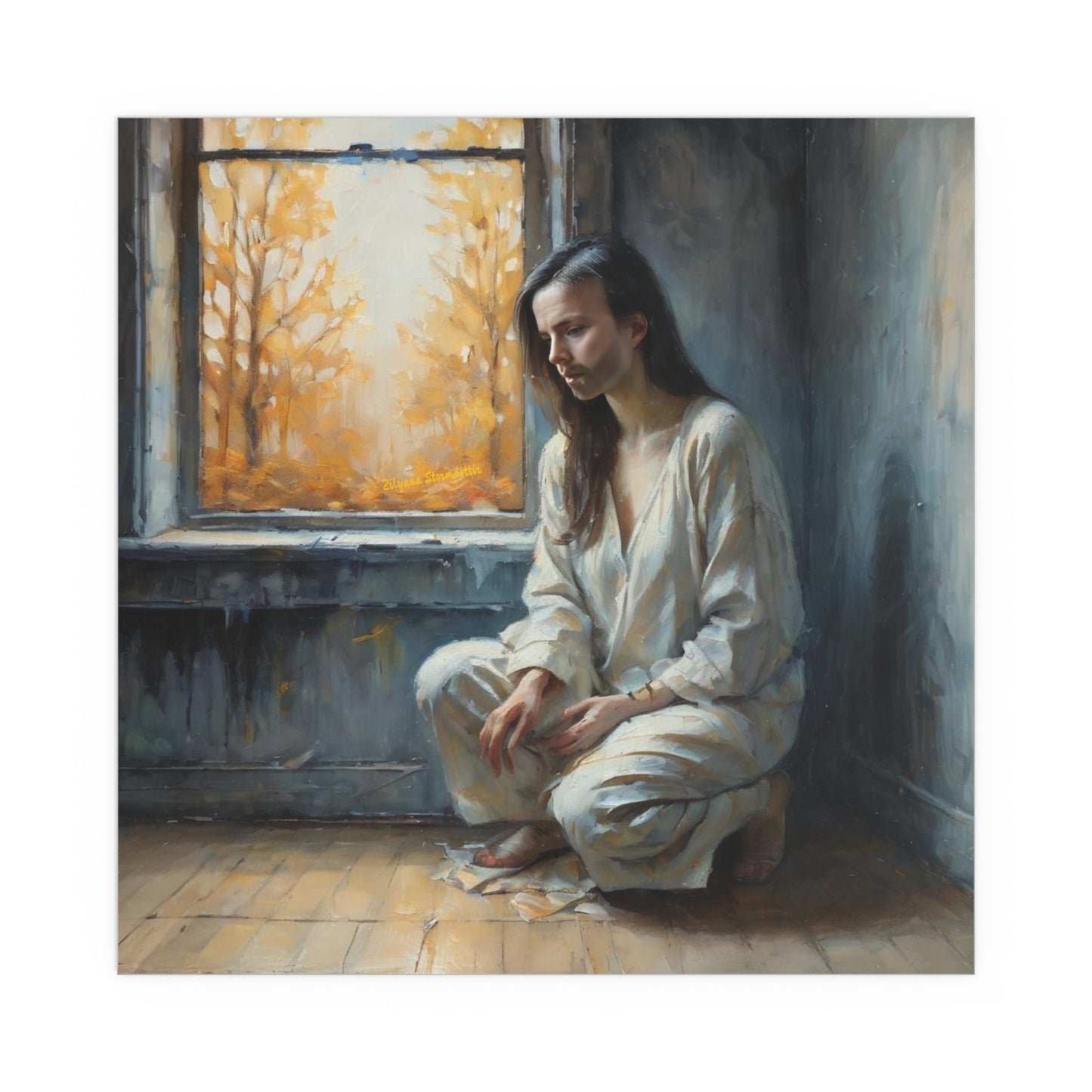 Indoor and Outdoor Silk Posters (Square 15)