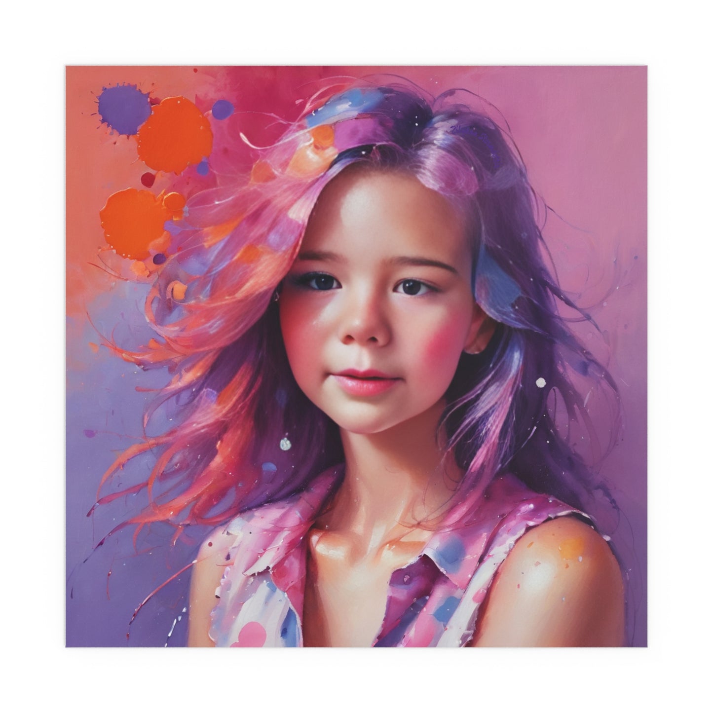 Indoor and Outdoor Silk Posters (Square 16)