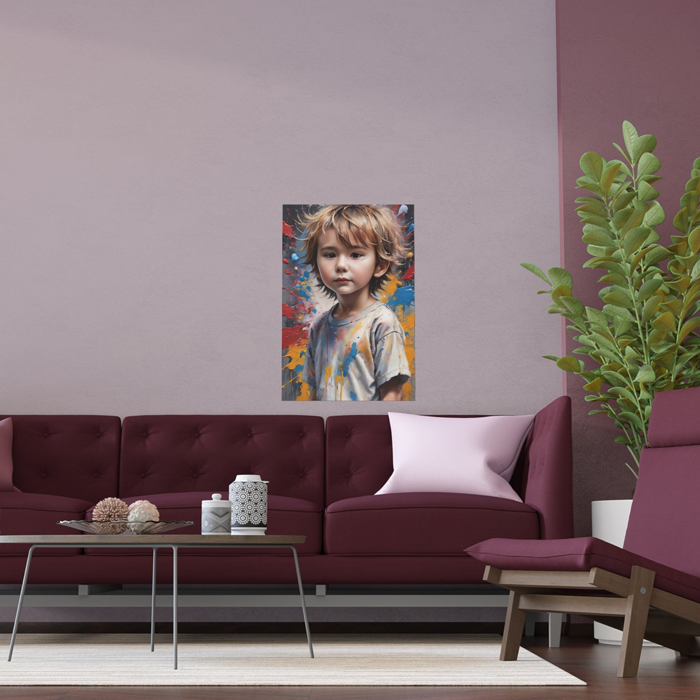 Indoor and Outdoor Silk Posters (Vertical 17)