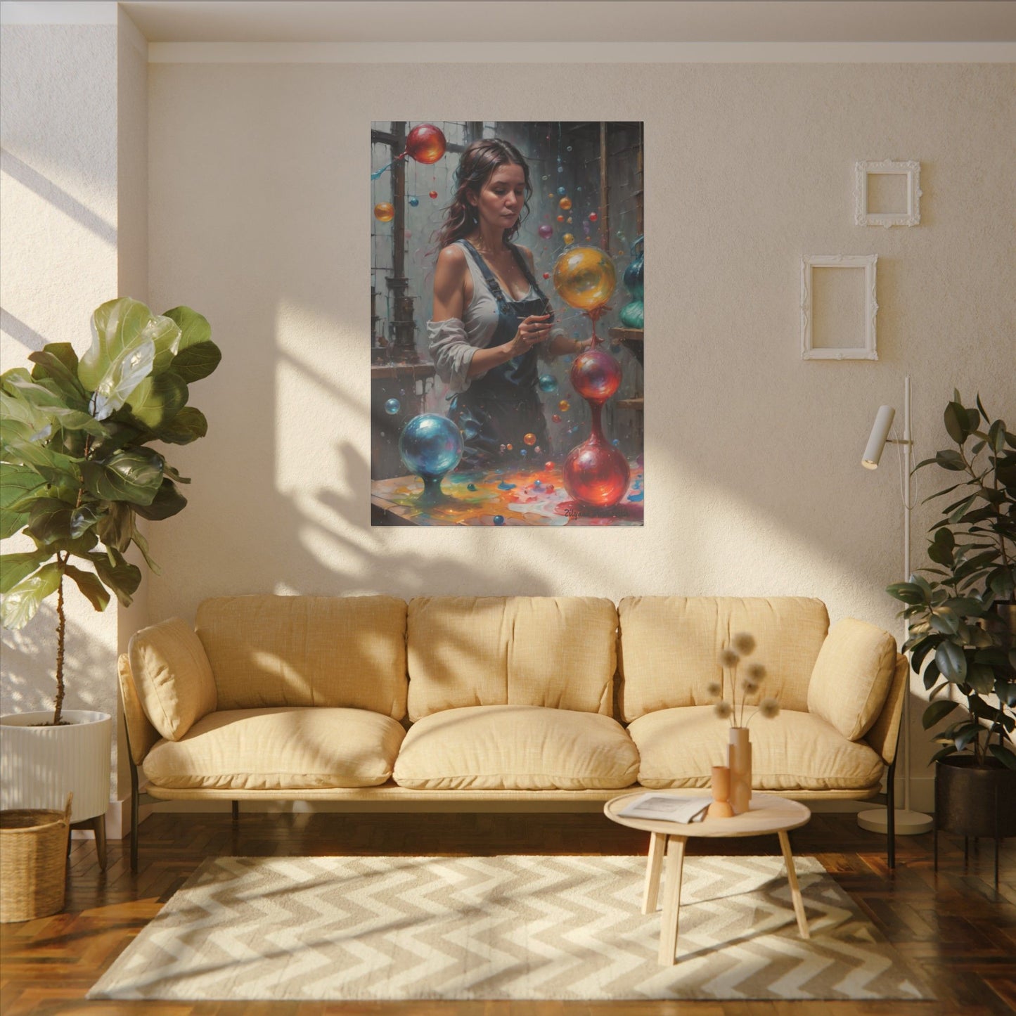 Zilyana Print Canvas (V.44)