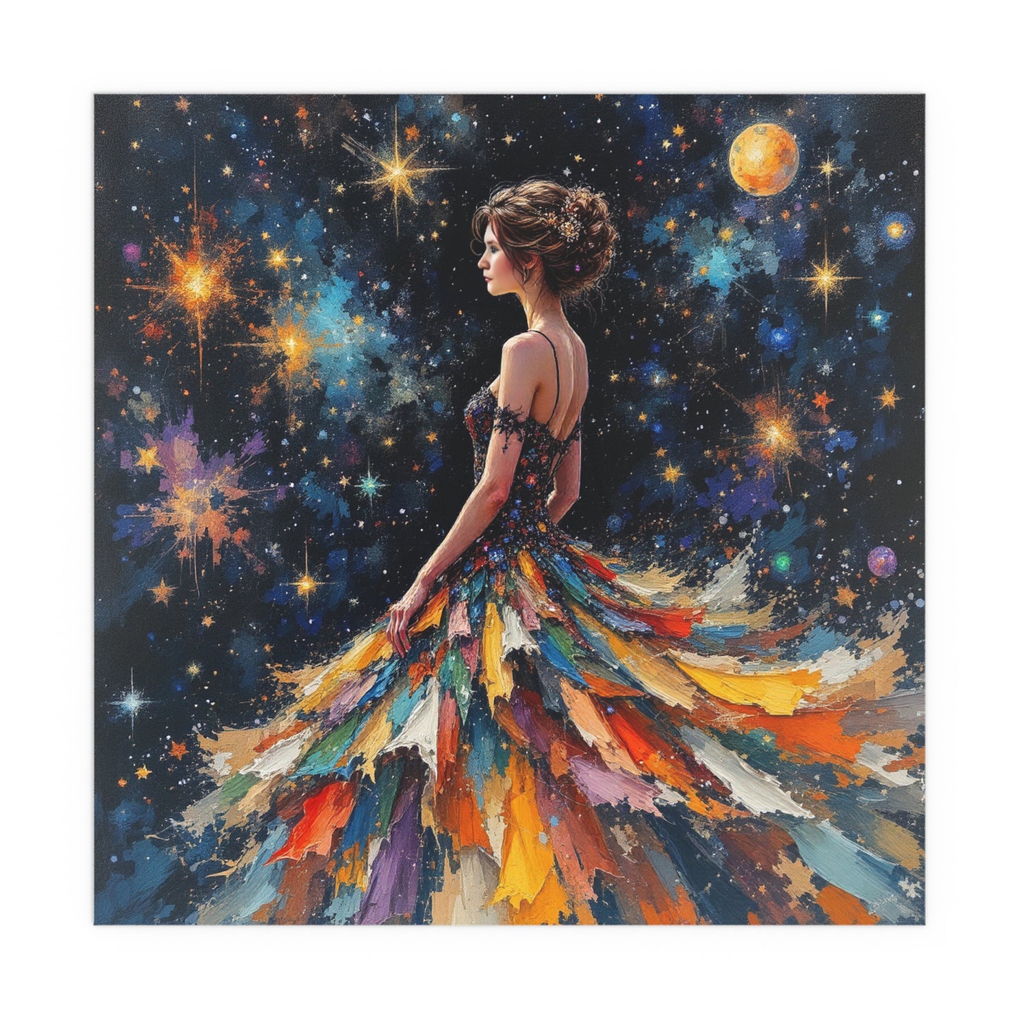 Indoor and Outdoor Silk Posters (Square 23)