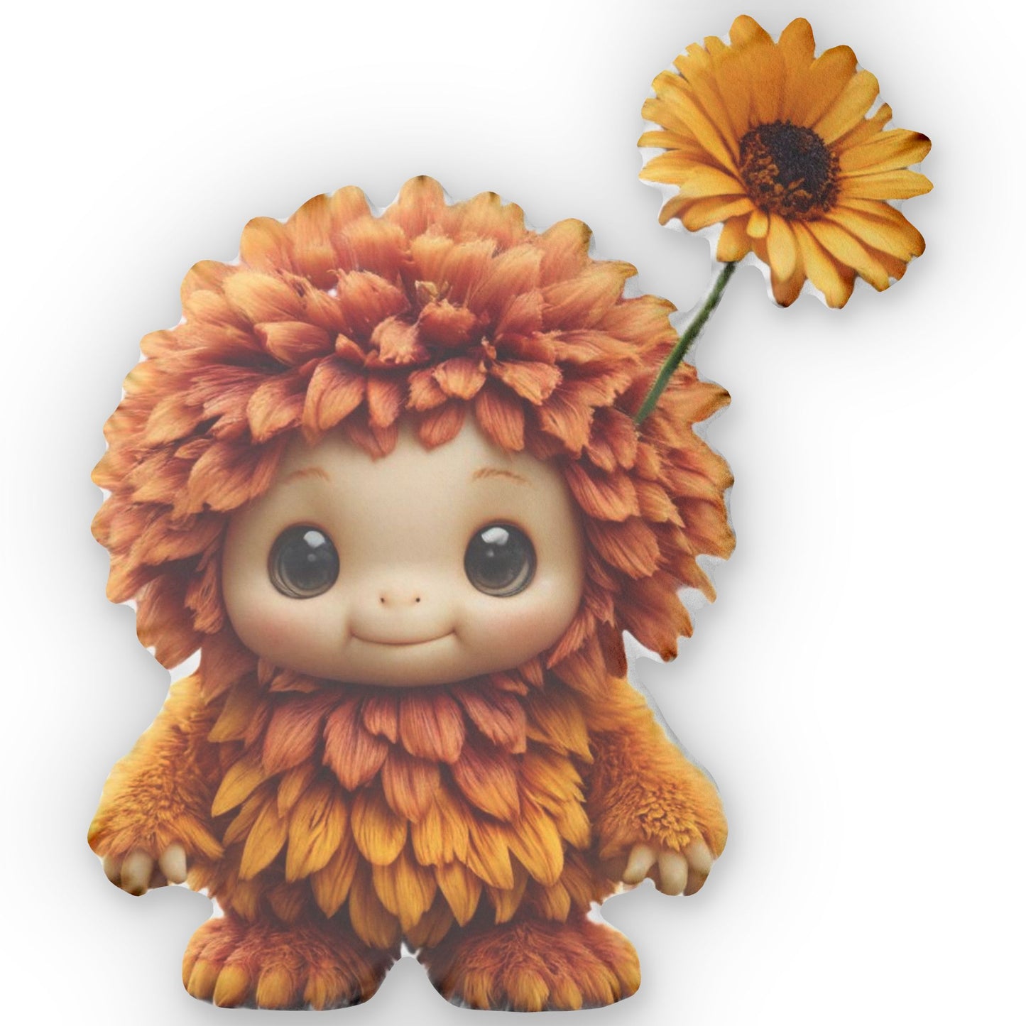 Flower Monster Shaped Pillows