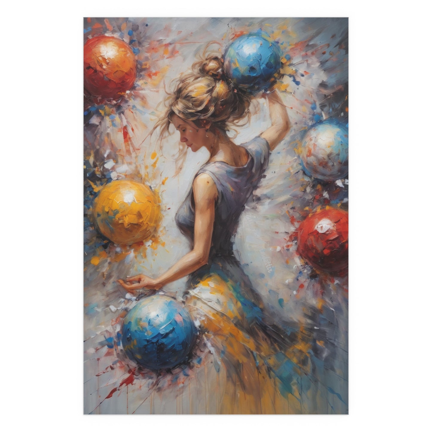 Indoor and Outdoor Silk Posters (Vertical 21)