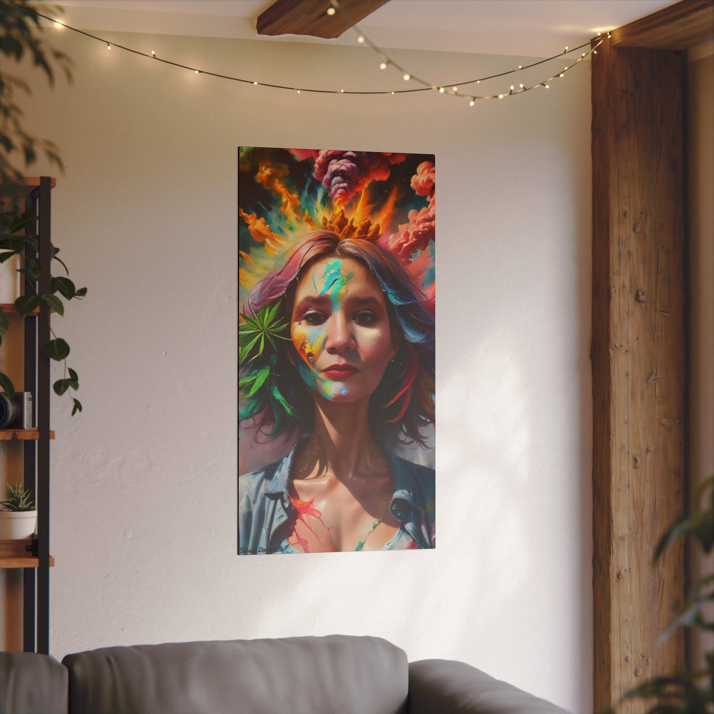Zilyana Print Canvas (V.21)