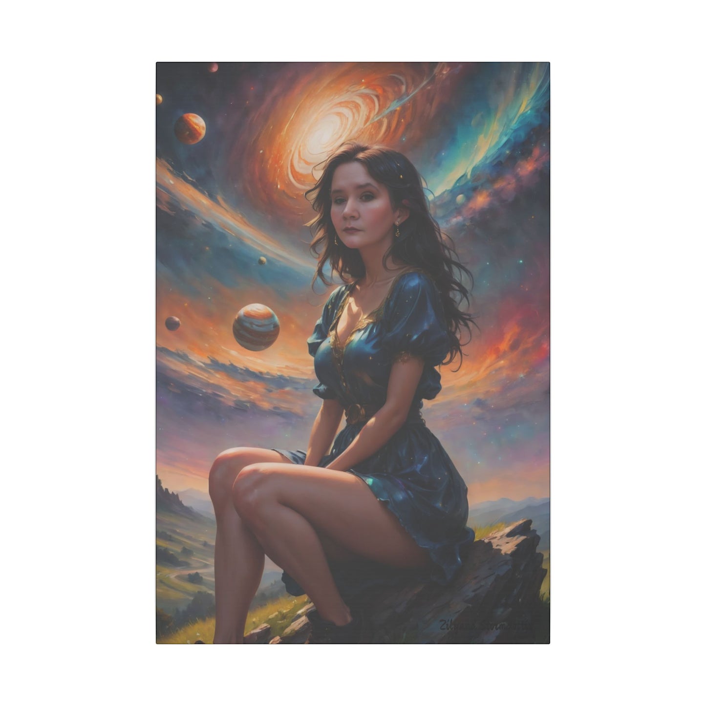 Zilyana Print Canvas (V.37)