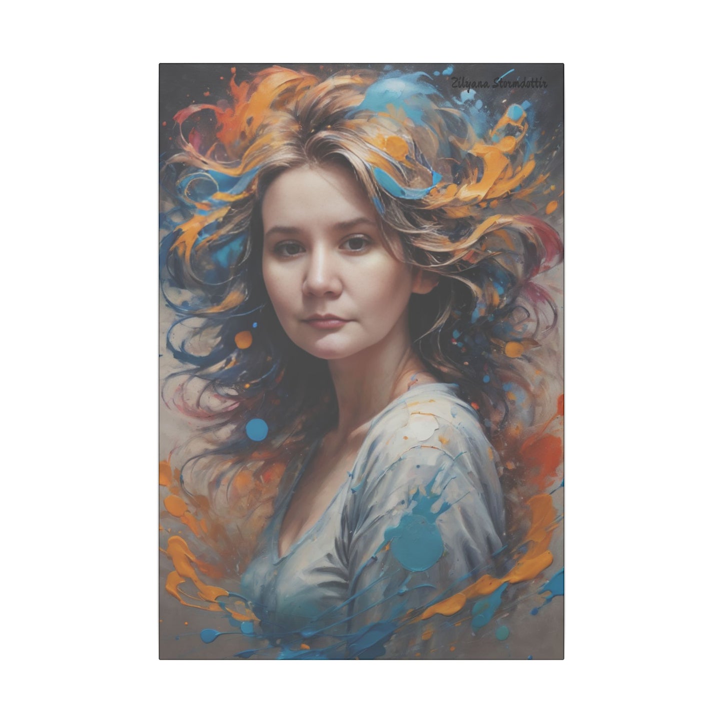 Zilyana Print Canvas (V.42)