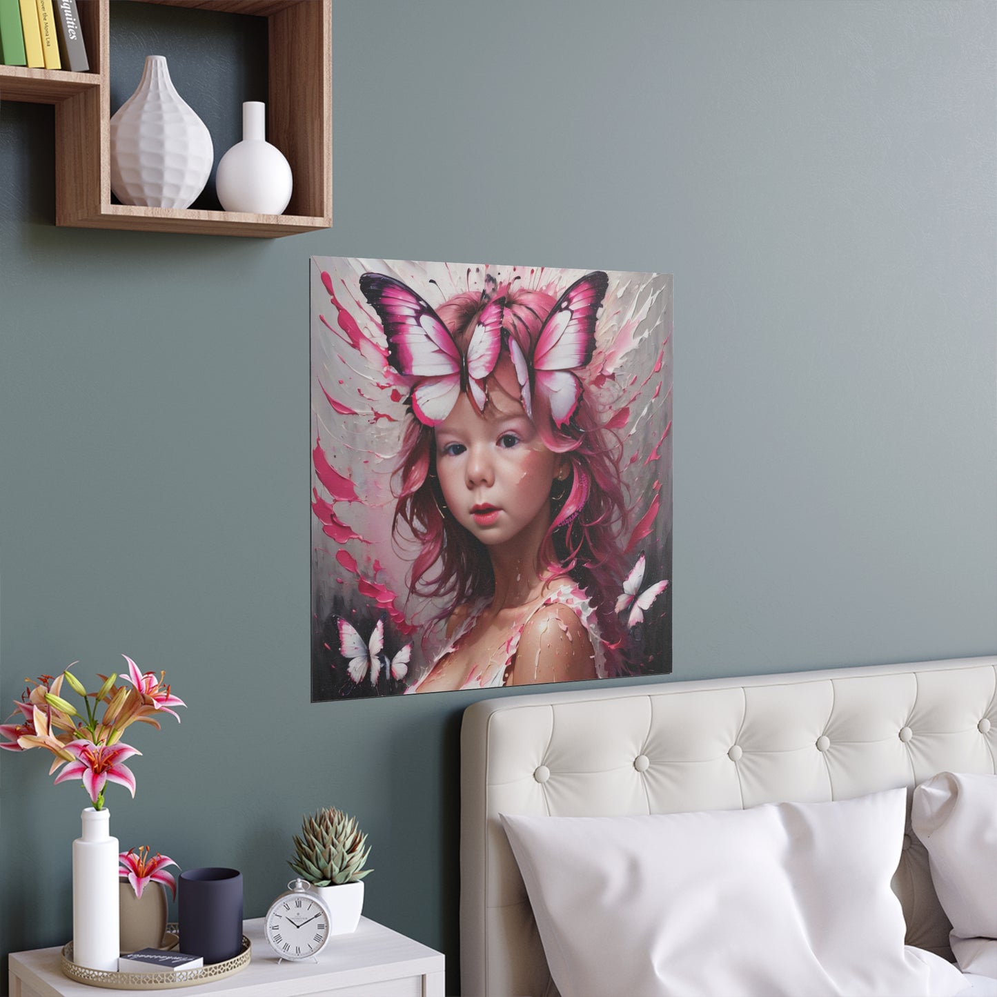 Indoor and Outdoor Silk Posters (Square 8)