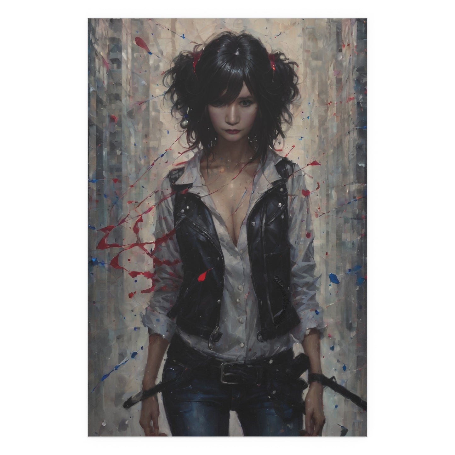 Indoor and Outdoor Silk Posters (Vertical 33)