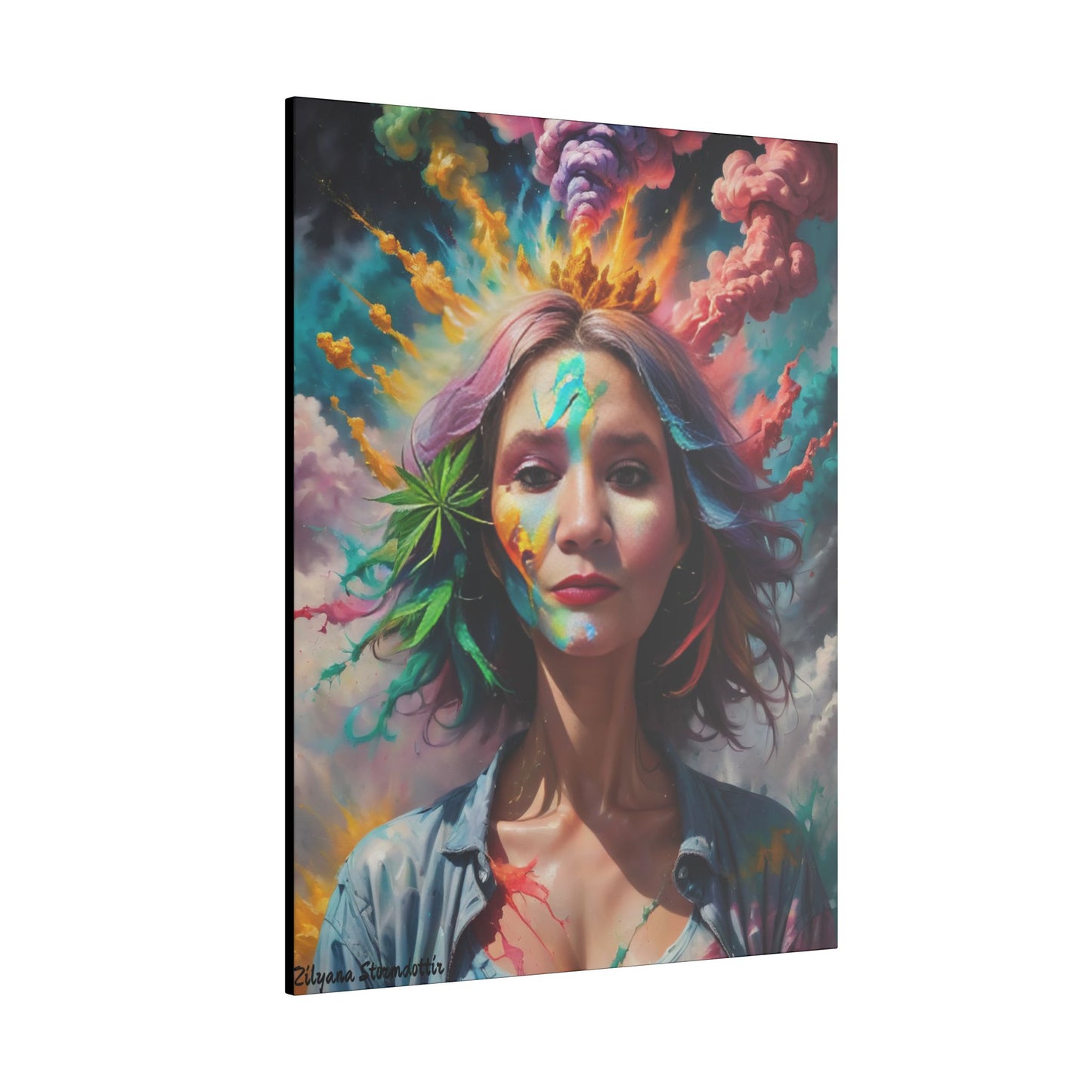 Zilyana Print Canvas (V.21)